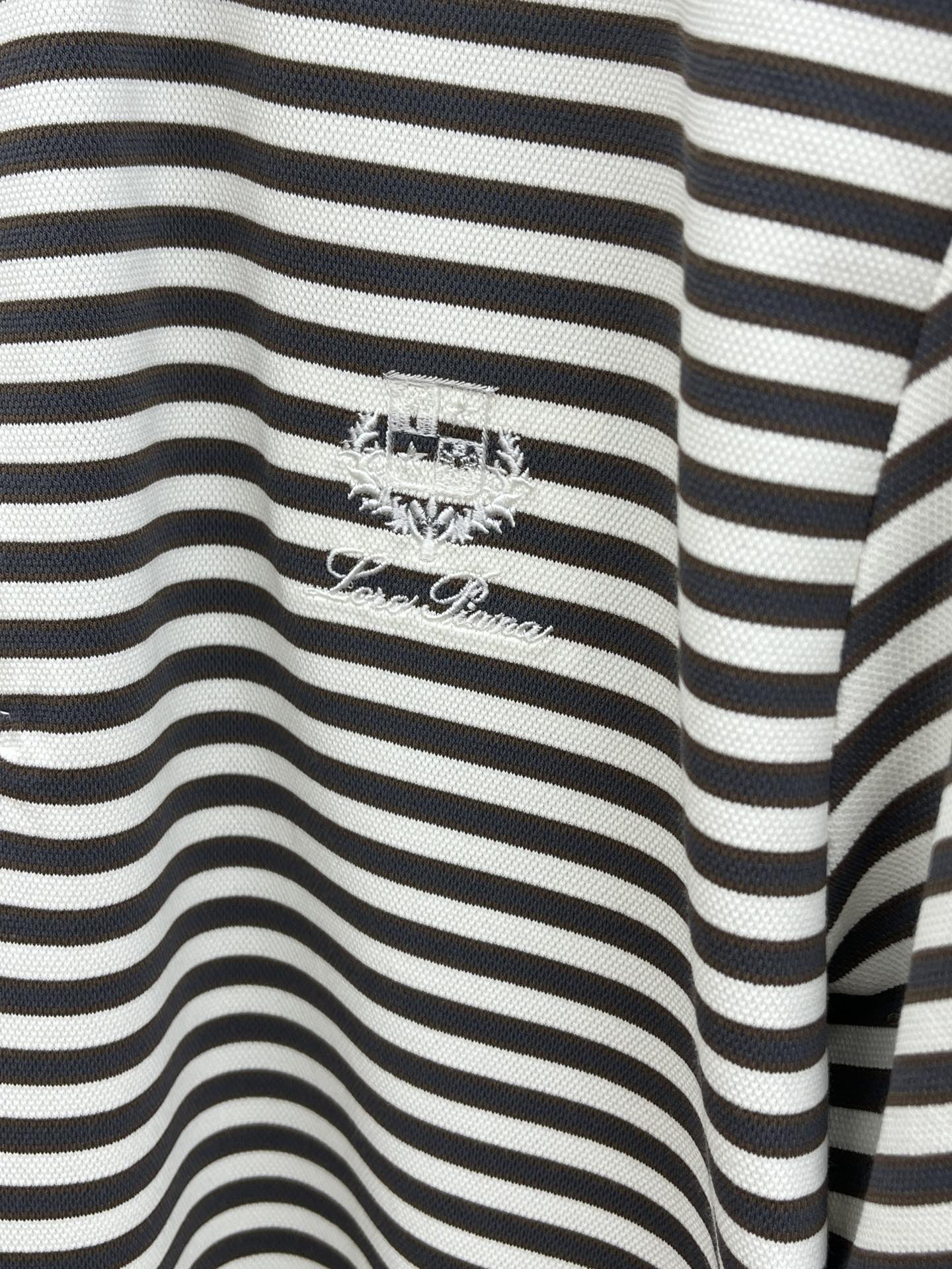  lP🆕🔥🔥独家定制工艺款 ,专柜同步2025ss夏季新品，男士胸前经典徽标标识商务休闲撞色领短袖Pol