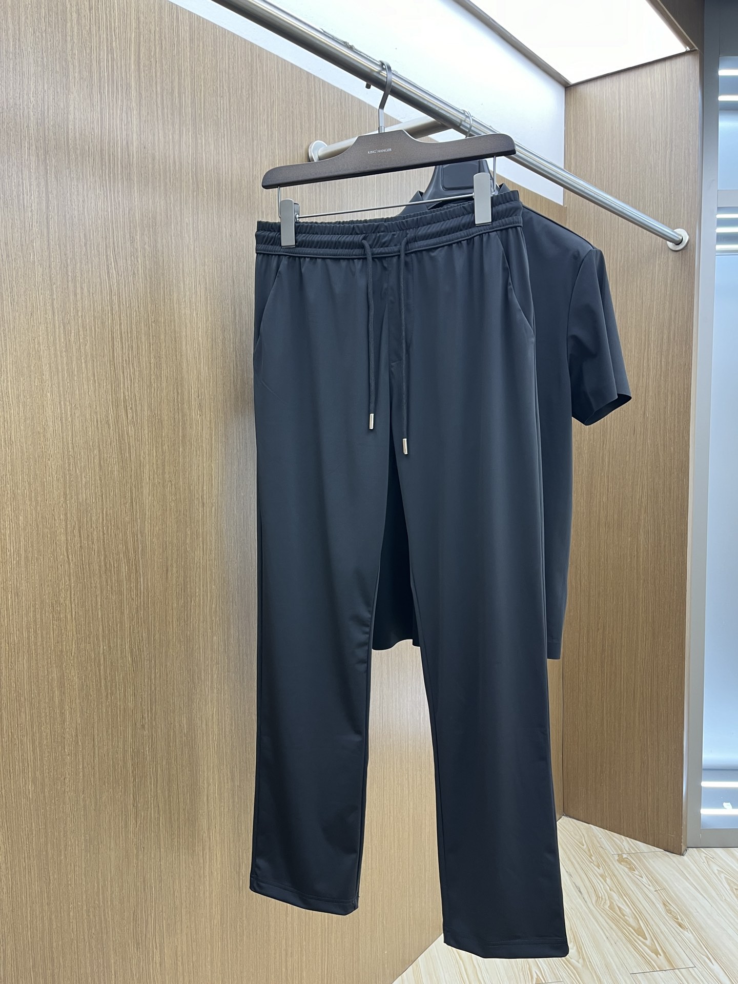 /套 ZZ 🔥🔥2045s春夏新品休闲套装 独家定制丝光棉棉面料，明星最爱时装味休闲简单大方 刺绣织带设