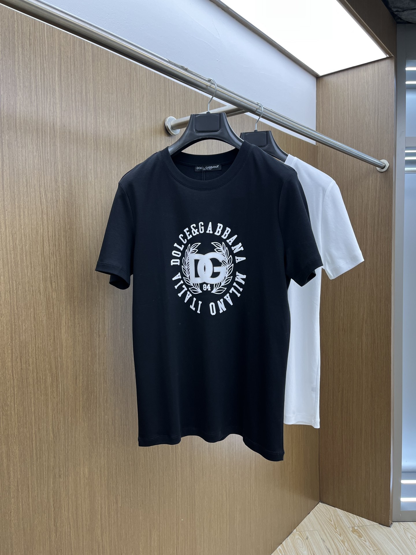 Dolce & Gabbana T-Shirt - Short Sleeve, Logo Print, Soft Cotton Blend 2 i1743879398 6207 6