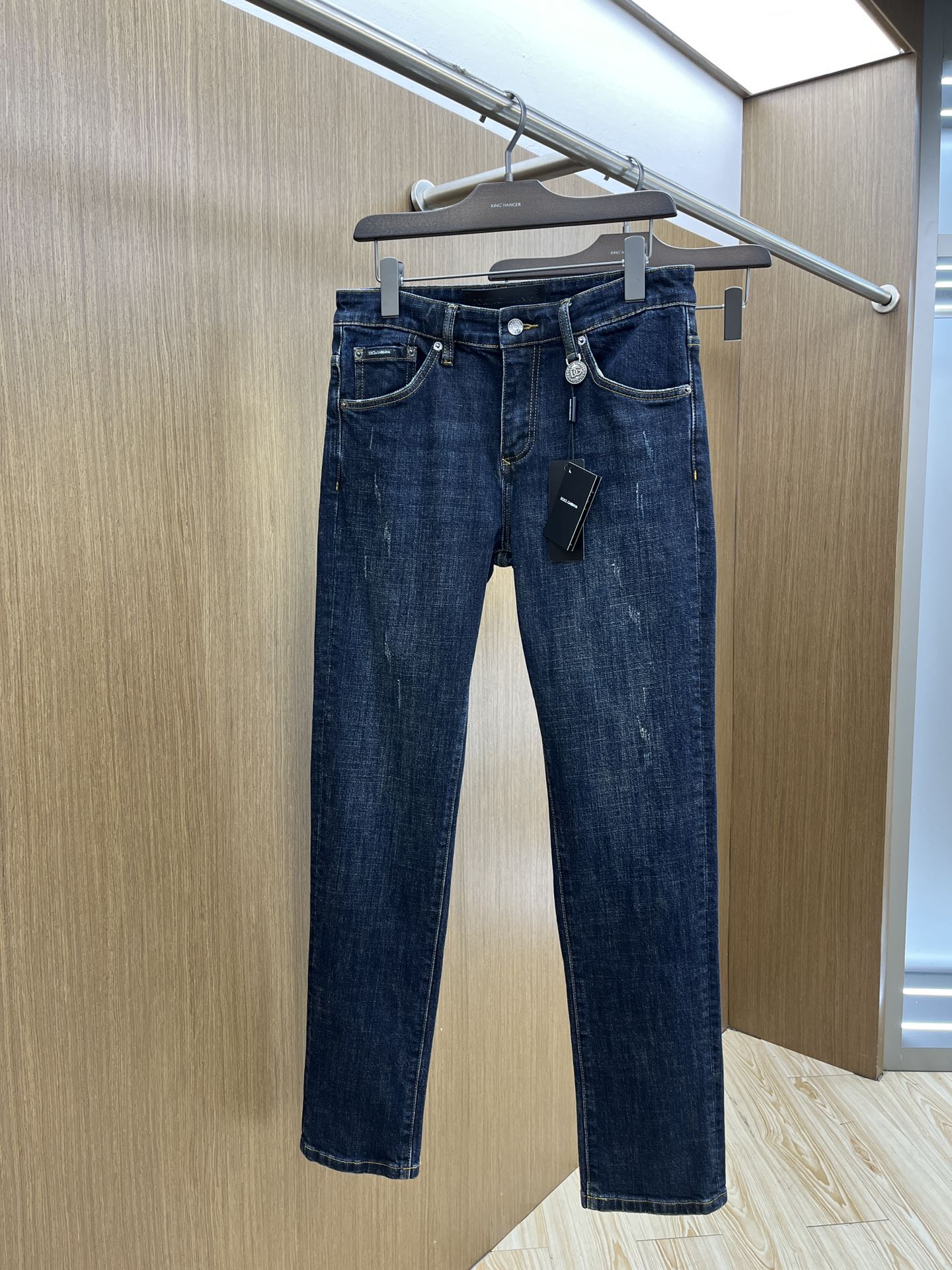 秋冬 DG 🔥🔥高端定制、25ss秋冬最新款原牛仔裤 柜台同步发售 原版定制复刻 客供五金辅料 原单品质