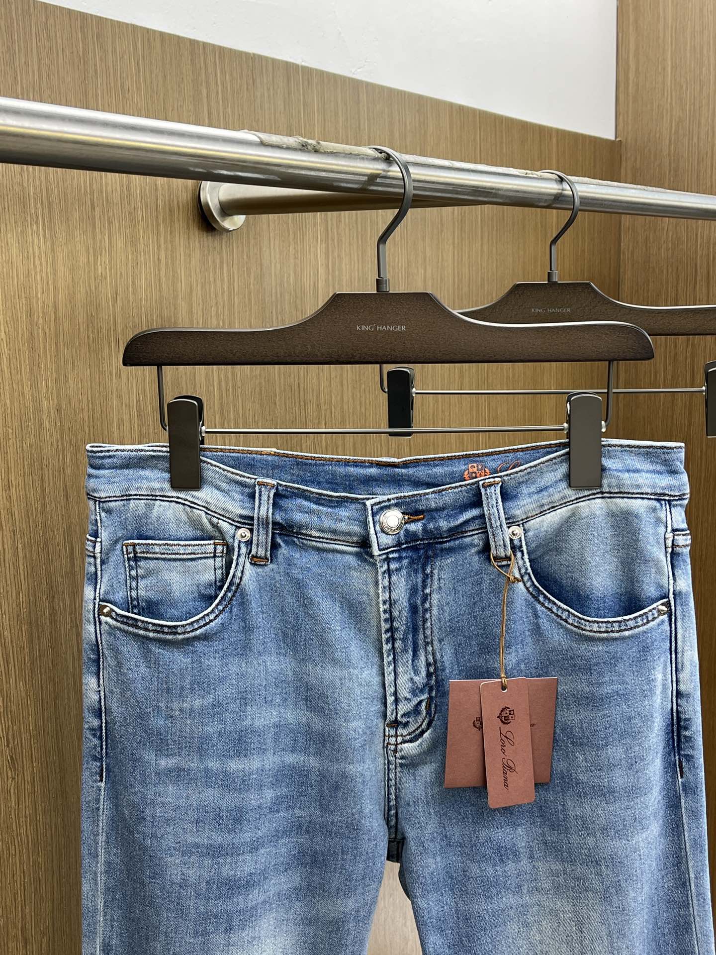 High-End Custom Quality 25SS Original Mono-Jean Pants with Imported Cowboy Fabric - 图片 3