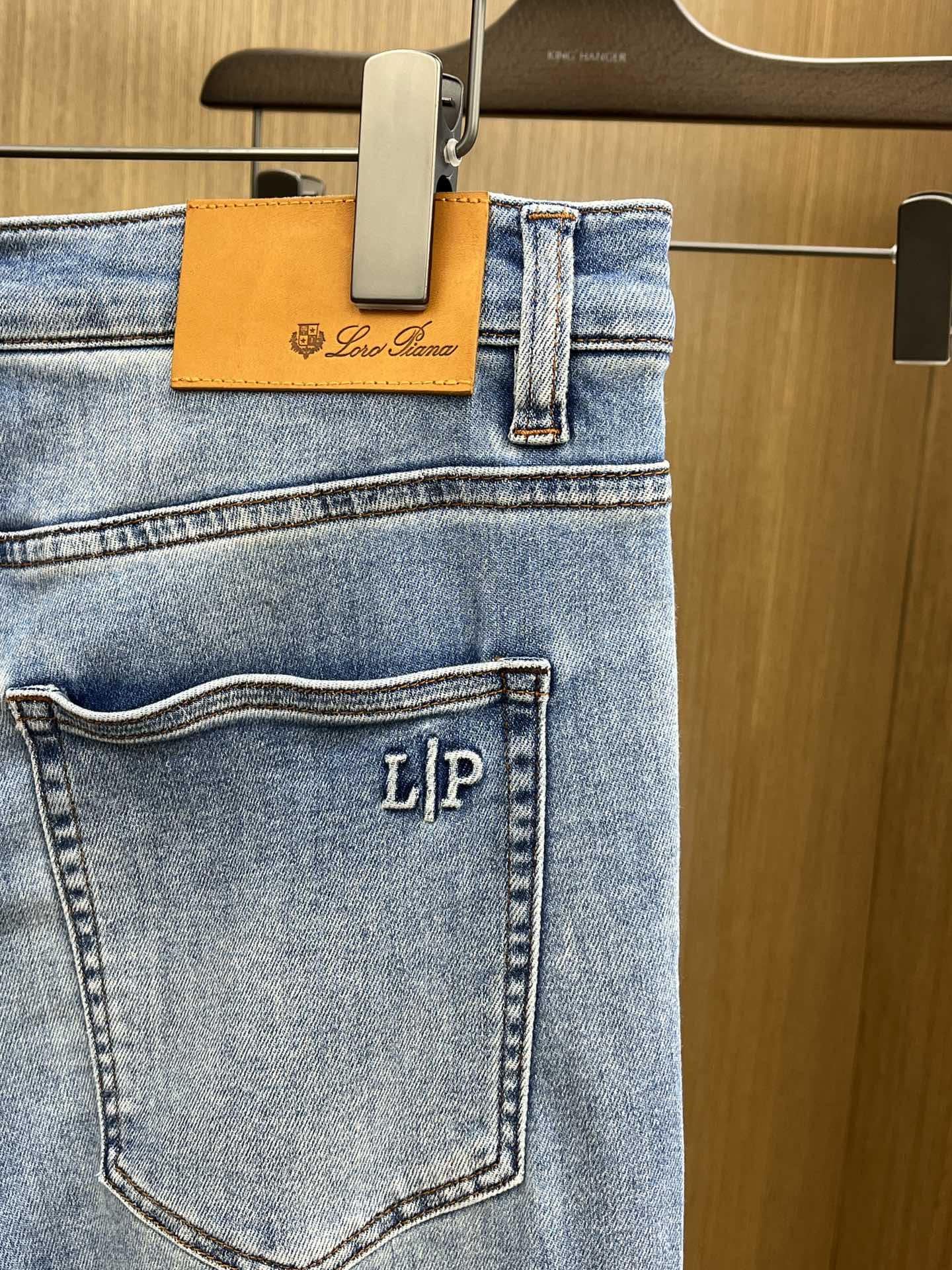 High-End Custom Quality 25SS Original Mono-Jean Pants with Imported Cowboy Fabric - 图片 9