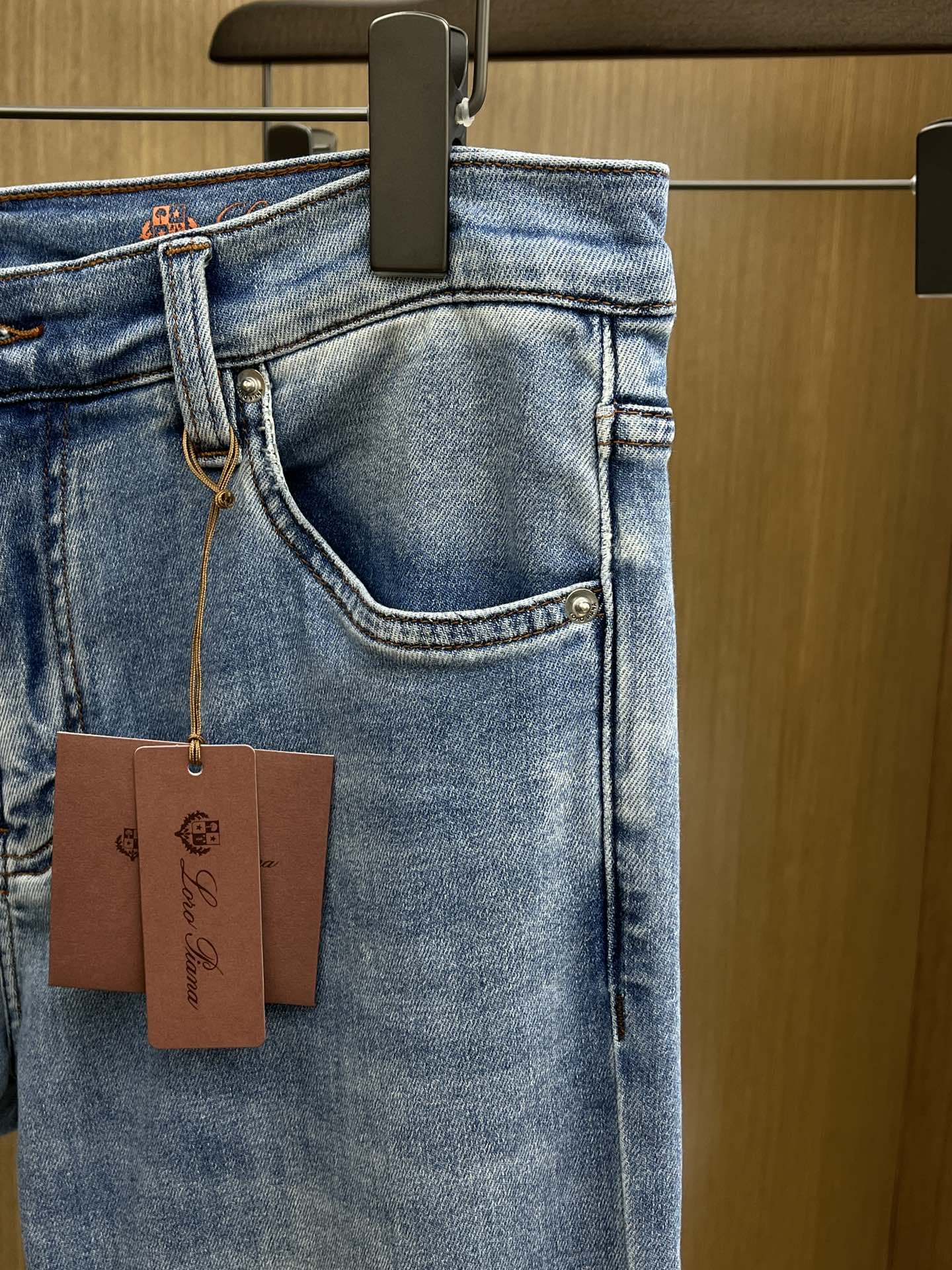 High-End Custom Quality 25SS Original Mono-Jean Pants with Imported Cowboy Fabric - 图片 6