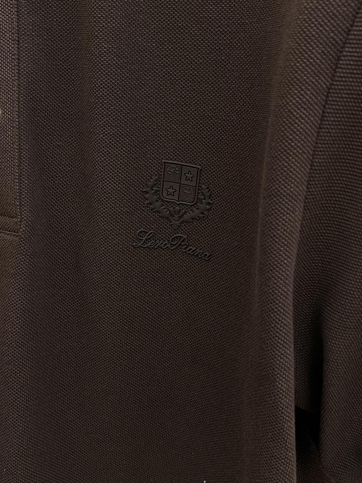  lP🆕🔥🔥独家定制工艺款 ,专柜同步2025ss夏季新品，男士胸前经典徽标标识商务休闲撞色领短袖Pol