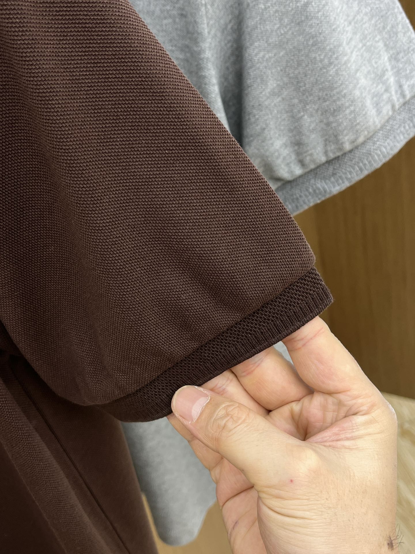  lP🆕🔥🔥独家定制工艺款 ,专柜同步2025ss夏季新品，男士胸前经典徽标标识商务休闲撞色领短袖Pol