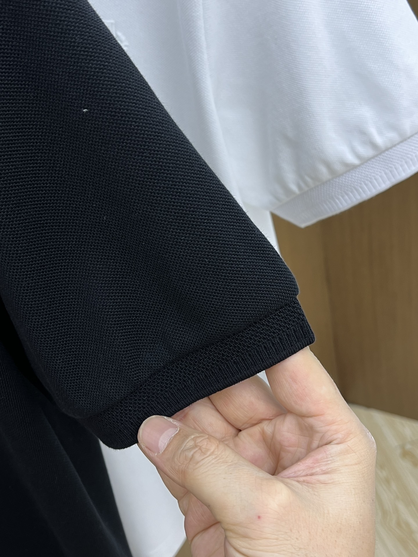  lP🆕🔥🔥独家定制工艺款 ,专柜同步2025ss夏季新品，男士胸前经典徽标标识商务休闲撞色领短袖Pol