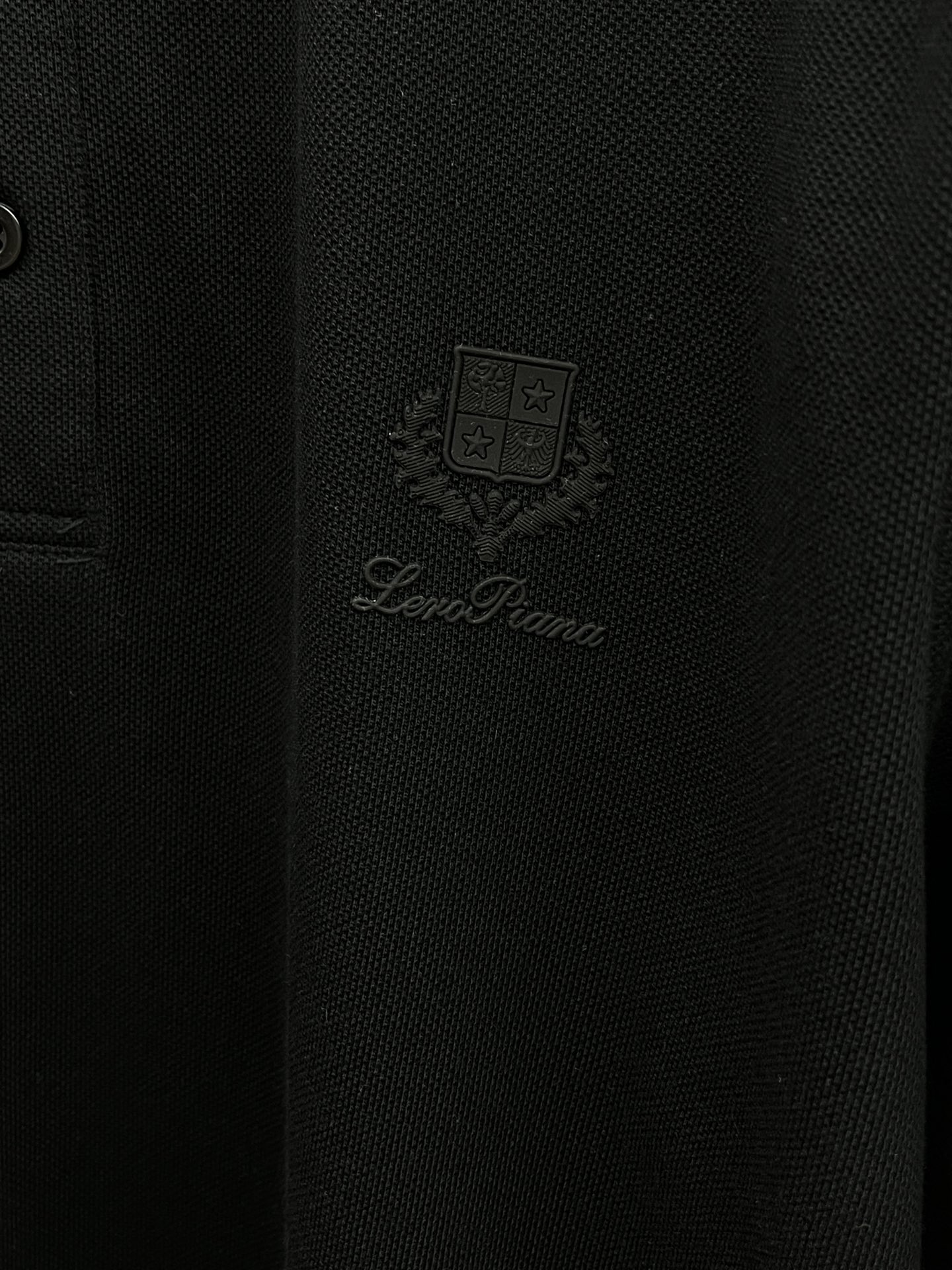  lP🆕🔥🔥独家定制工艺款 ,专柜同步2025ss夏季新品，男士胸前经典徽标标识商务休闲撞色领短袖Pol