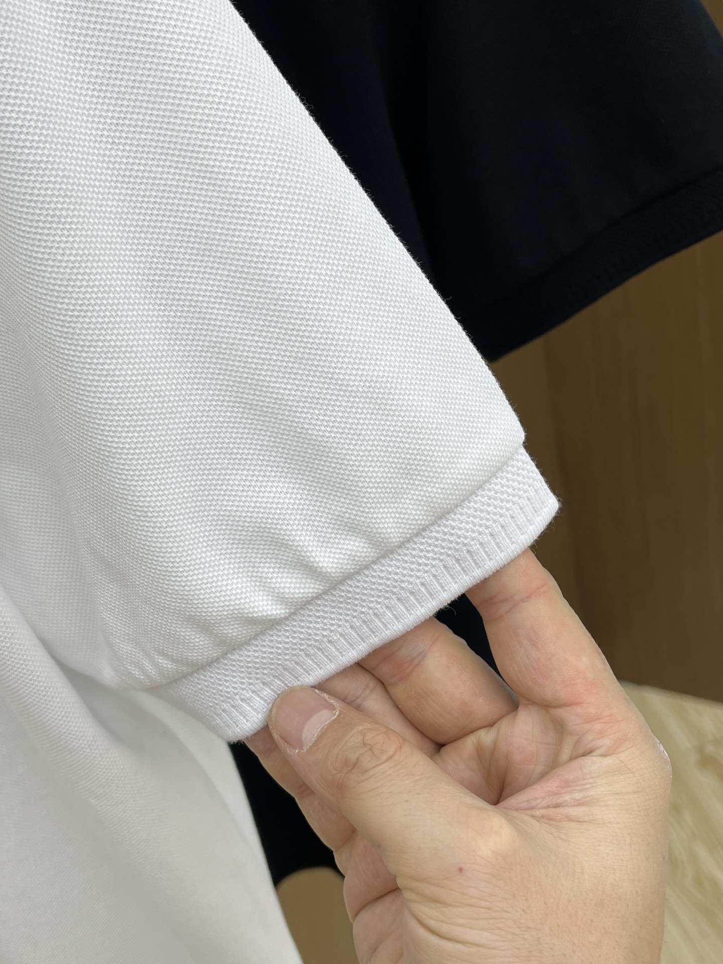  lP🆕🔥🔥独家定制工艺款 ,专柜同步2025ss夏季新品，男士胸前经典徽标标识商务休闲撞色领短袖Pol