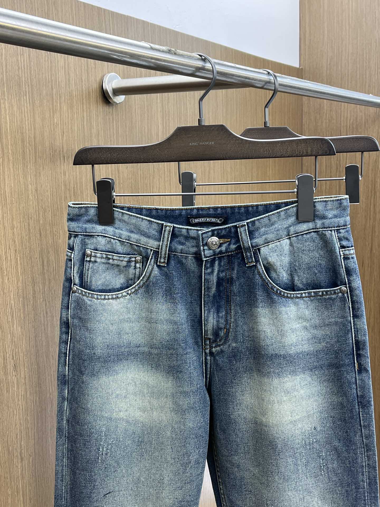 调价 新款 Ch 🔥🔥高端定制、2025早春最新款牛仔裤 柜台同步发售 原版定制复刻 客供五金辅料 原单