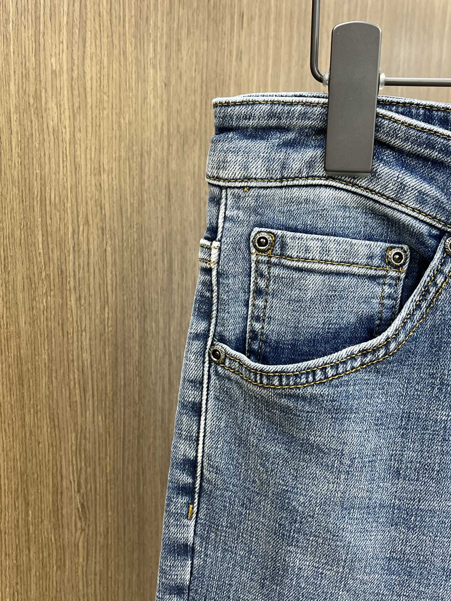 秋冬 DG 🔥🔥高端定制、25ss秋冬最新款原牛仔裤 柜台同步发售 原版定制复刻 客供五金辅料 原单品质