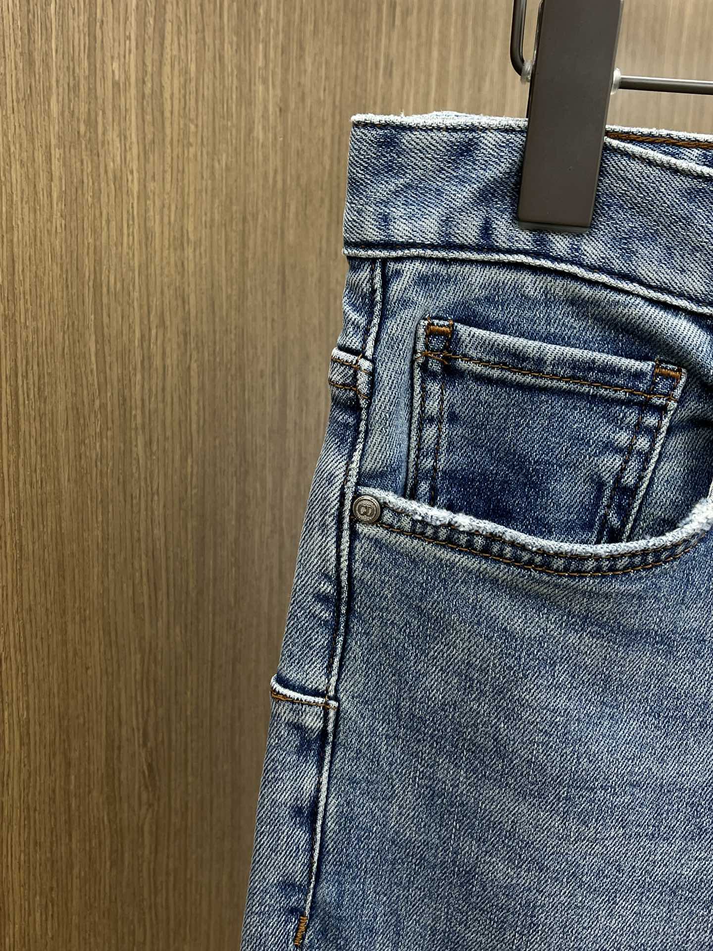 新款  CD 🔥🔥高端定制品质 25SS春夏最新款原单牛仔裤 柜台同步发售 原版定制复刻 客供五金辅料 