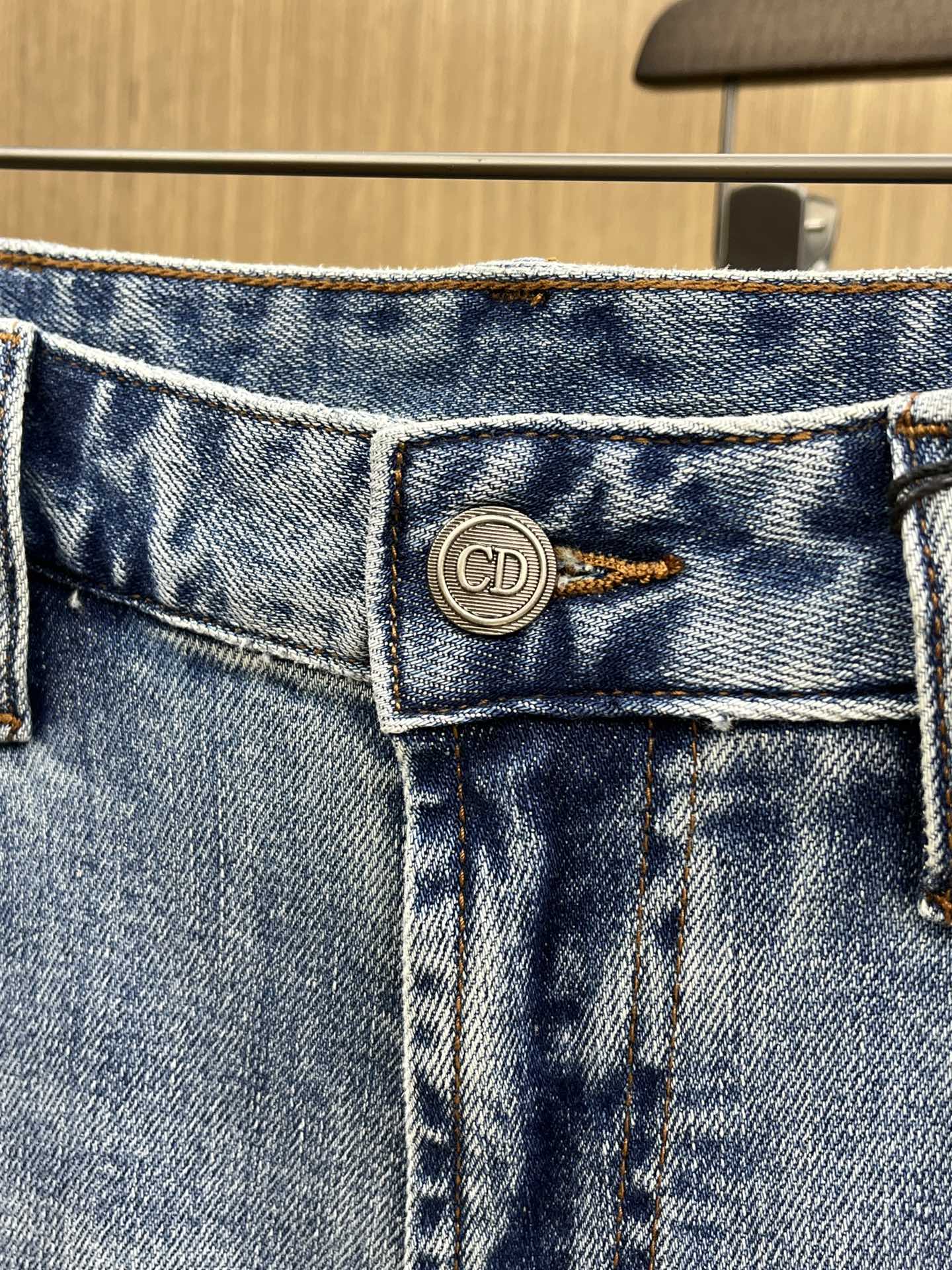 新款  CD 🔥🔥高端定制品质 25SS春夏最新款原单牛仔裤 柜台同步发售 原版定制复刻 客供五金辅料 