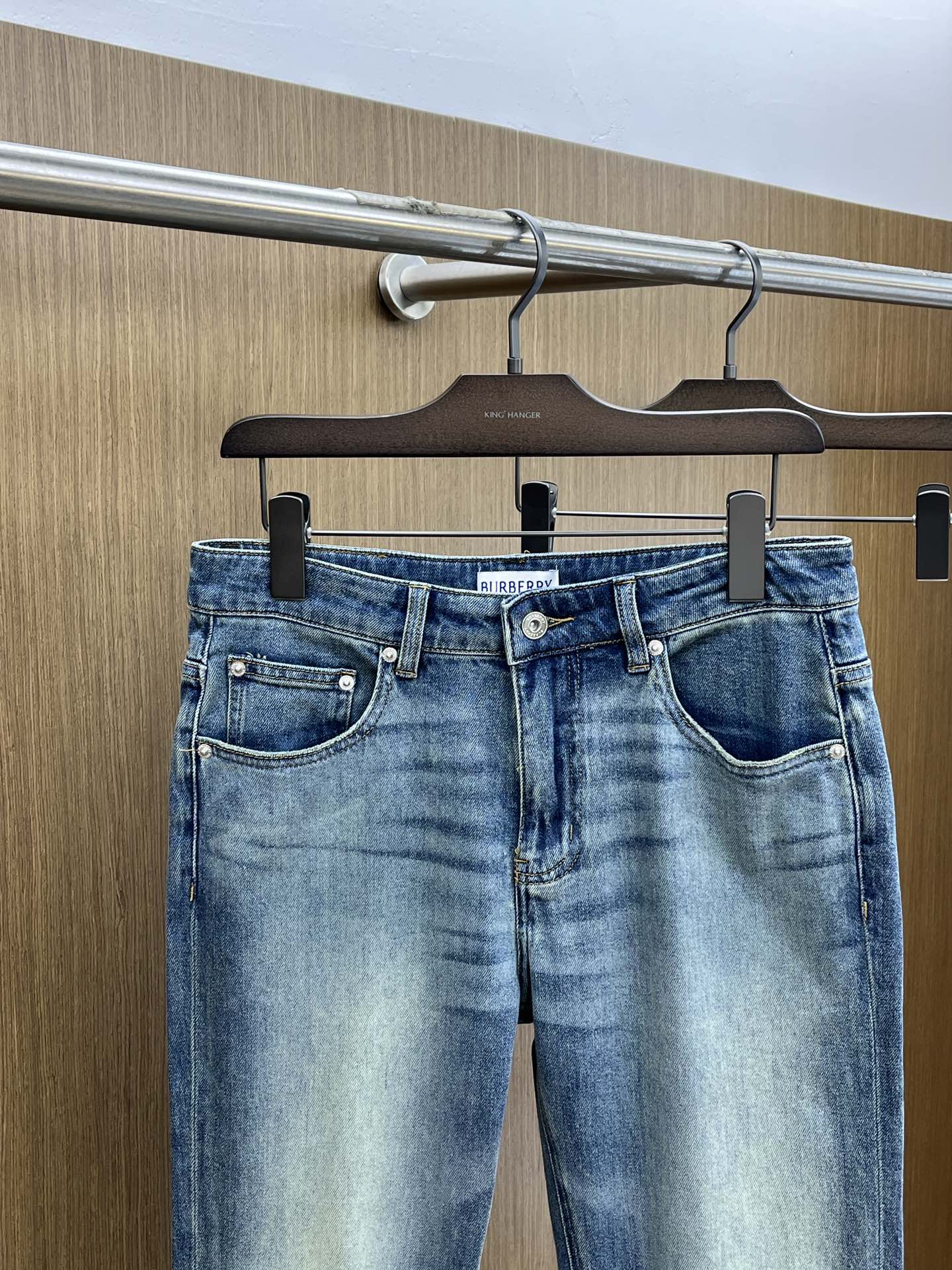 新款  BBR 🔥🔥高端定制品质 25SS春夏最新款原单牛仔裤 柜台同步发售 原版定制复刻 客供五金辅料