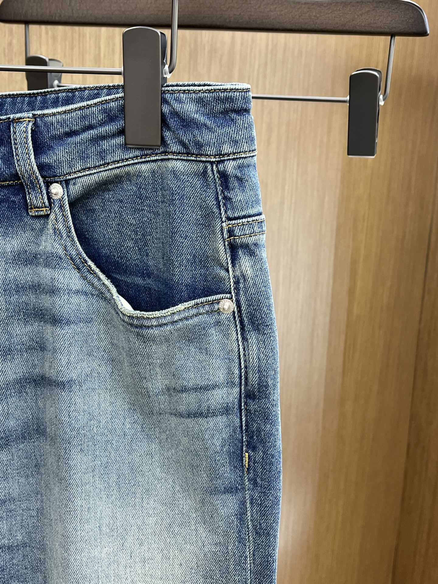 新款  BBR 🔥🔥高端定制品质 25SS春夏最新款原单牛仔裤 柜台同步发售 原版定制复刻 客供五金辅料