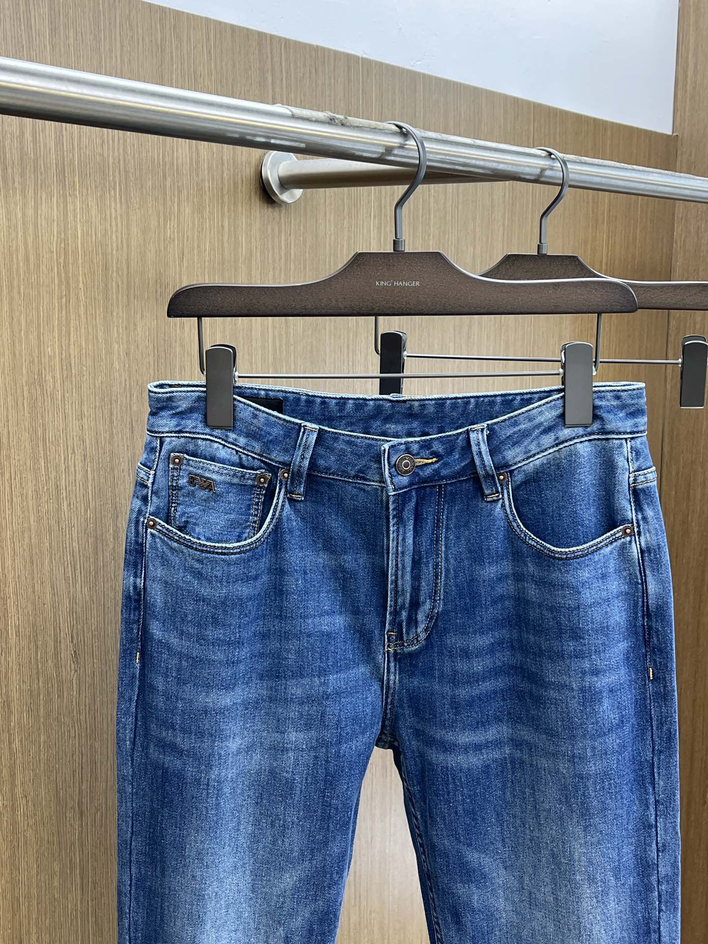 新款  AJ 🔥🔥高端定制品质 25SS春夏最新款原单牛仔裤 柜台同步发售 原版定制复刻 客供五金辅料 