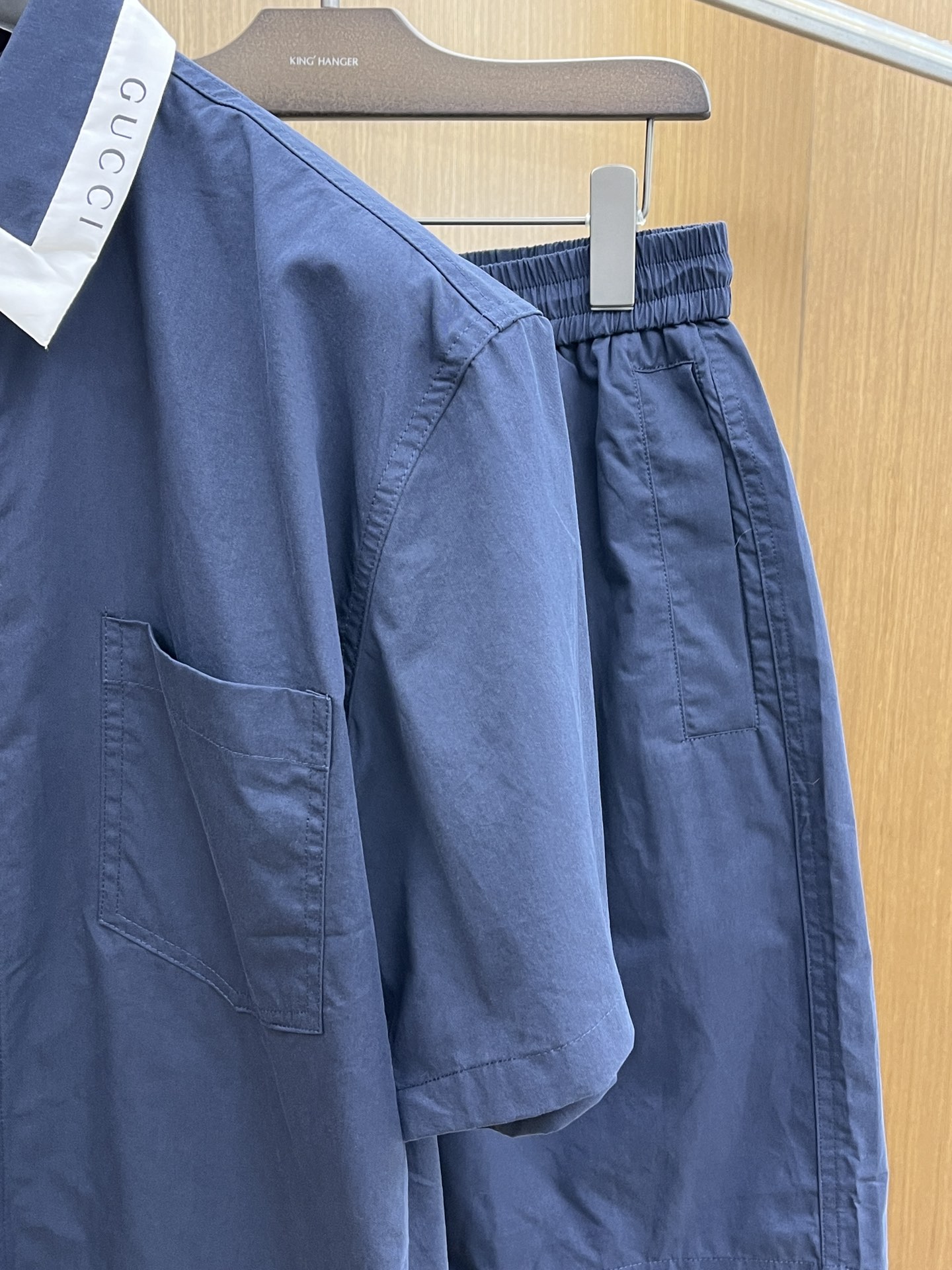 新品 /套 Guc 🔥🔥春夏官网新款男士休闲户外运动套装 高定专柜面料 透气舒适度高，细节无可挑剔，品牌