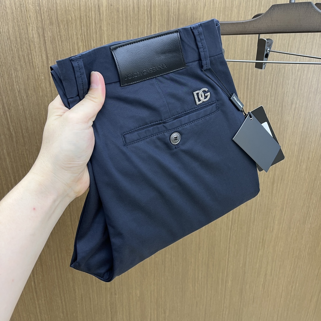 新品 DG 🔥春夏新品休闲裤西裤，官网同步发售，裤身工艺设计，进口客供辅料、面料定制，代工厂出品免检！每