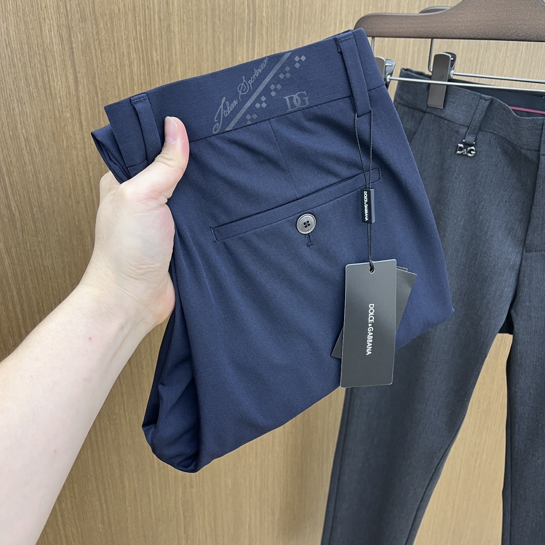 新品 DG  🔥春夏新品休闲裤西裤，官网同步发售，裤身工艺设计，进口客供辅料、面料定制，代工厂出品免检！