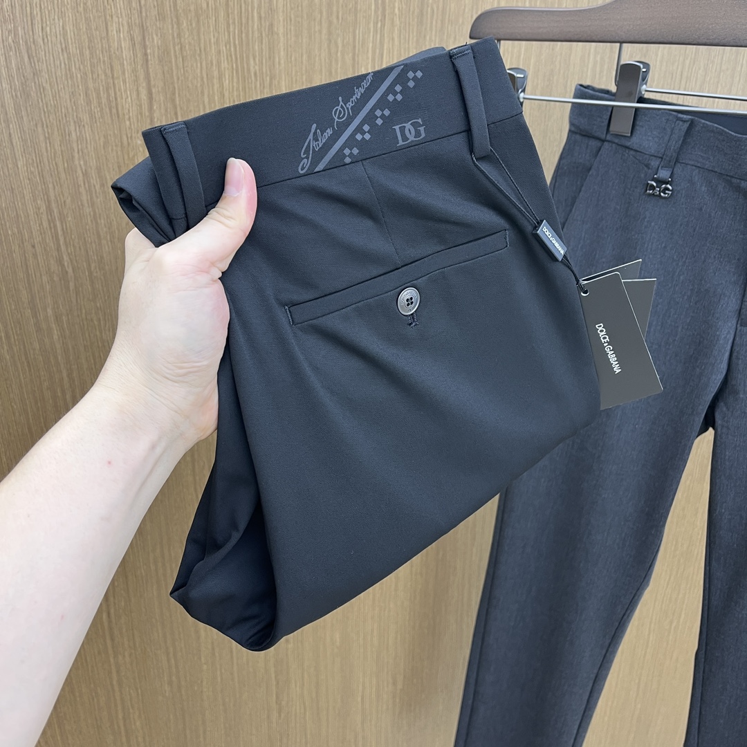 新品 DG  🔥春夏新品休闲裤西裤，官网同步发售，裤身工艺设计，进口客供辅料、面料定制，代工厂出品免检！