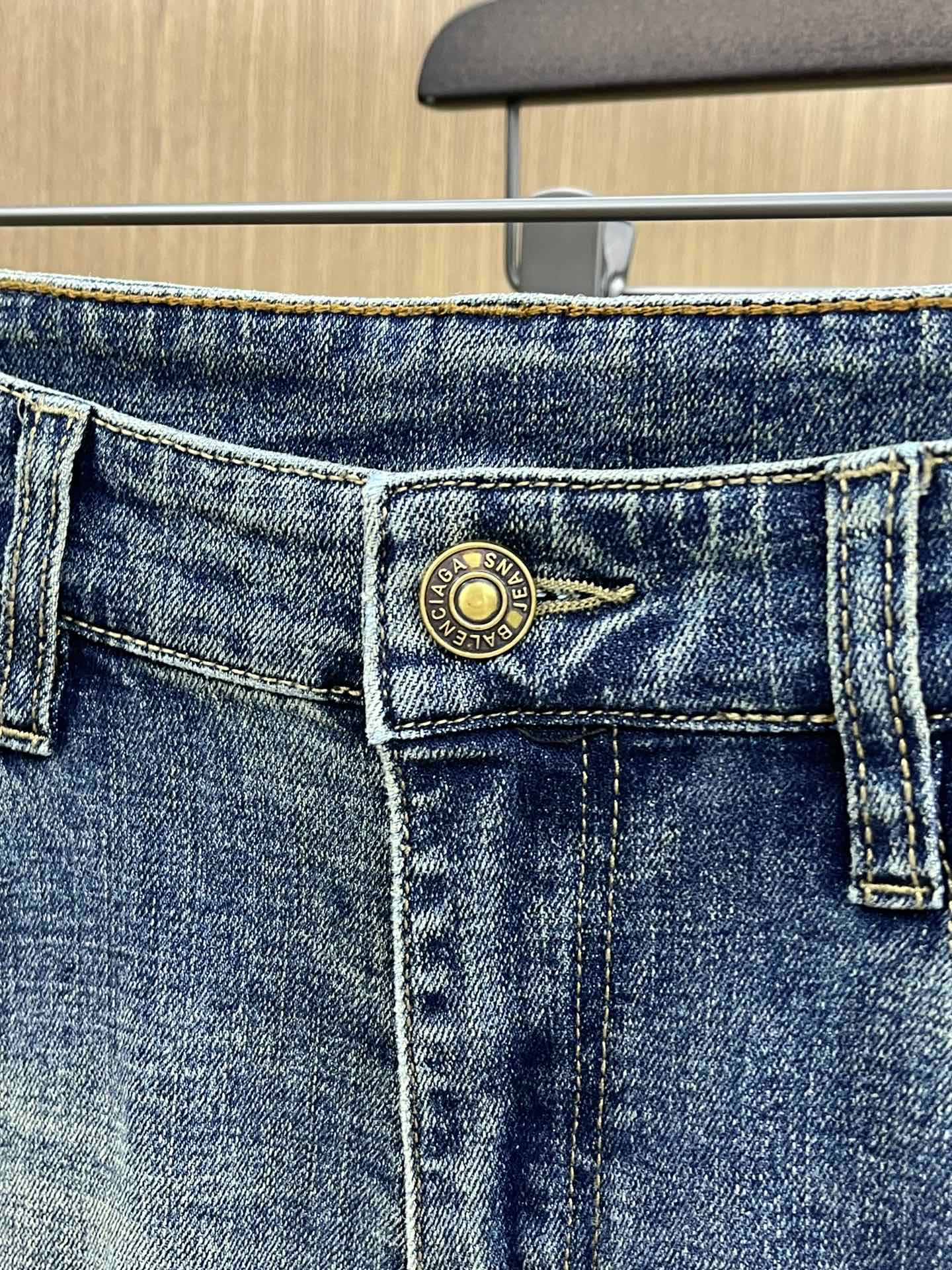 调价 新款 BBG 🔥🔥高端定制、2025早春最新款牛仔裤 柜台同步发售 原版定制复刻 客供五金辅料 原