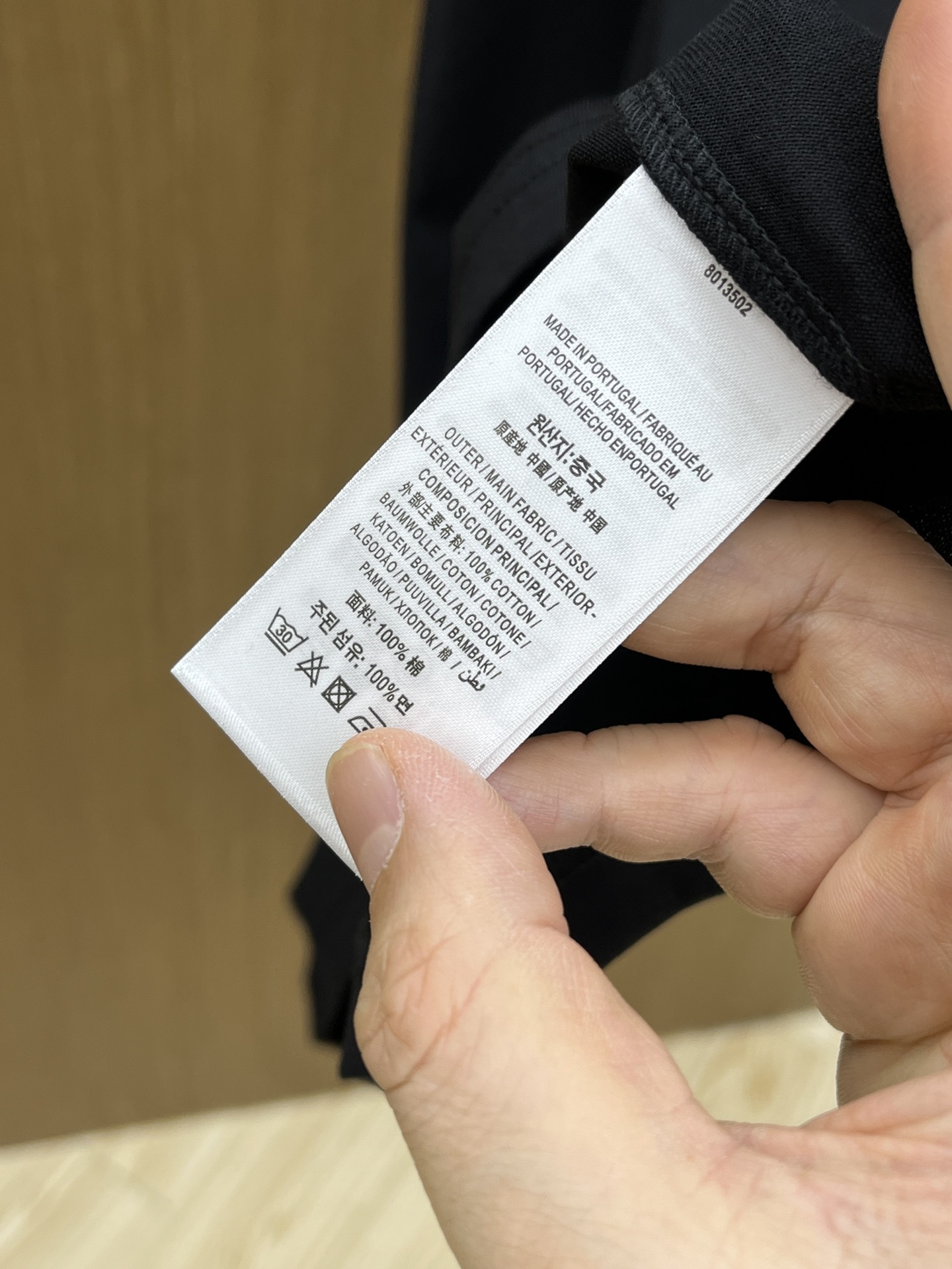 新品 Mon 🔥SS官网新款标识细节棉质T恤衫。订织全棉面料质感好，面料舒适亲肤 超级舒适 a60值得推