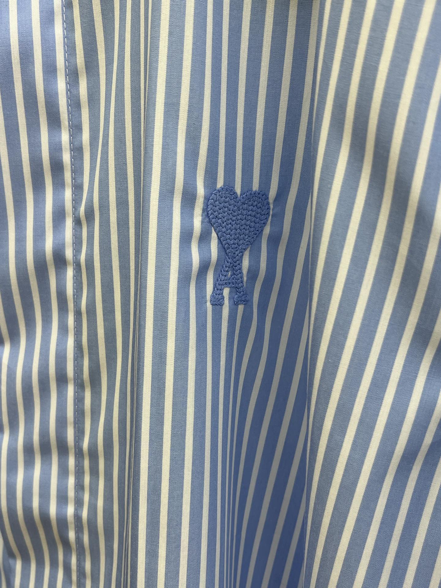 New P725 Ami 🔥🔥63SS Short Sleeve Shirt: Stylish, Comfortable, and Super Sweet Colors - 图片 5