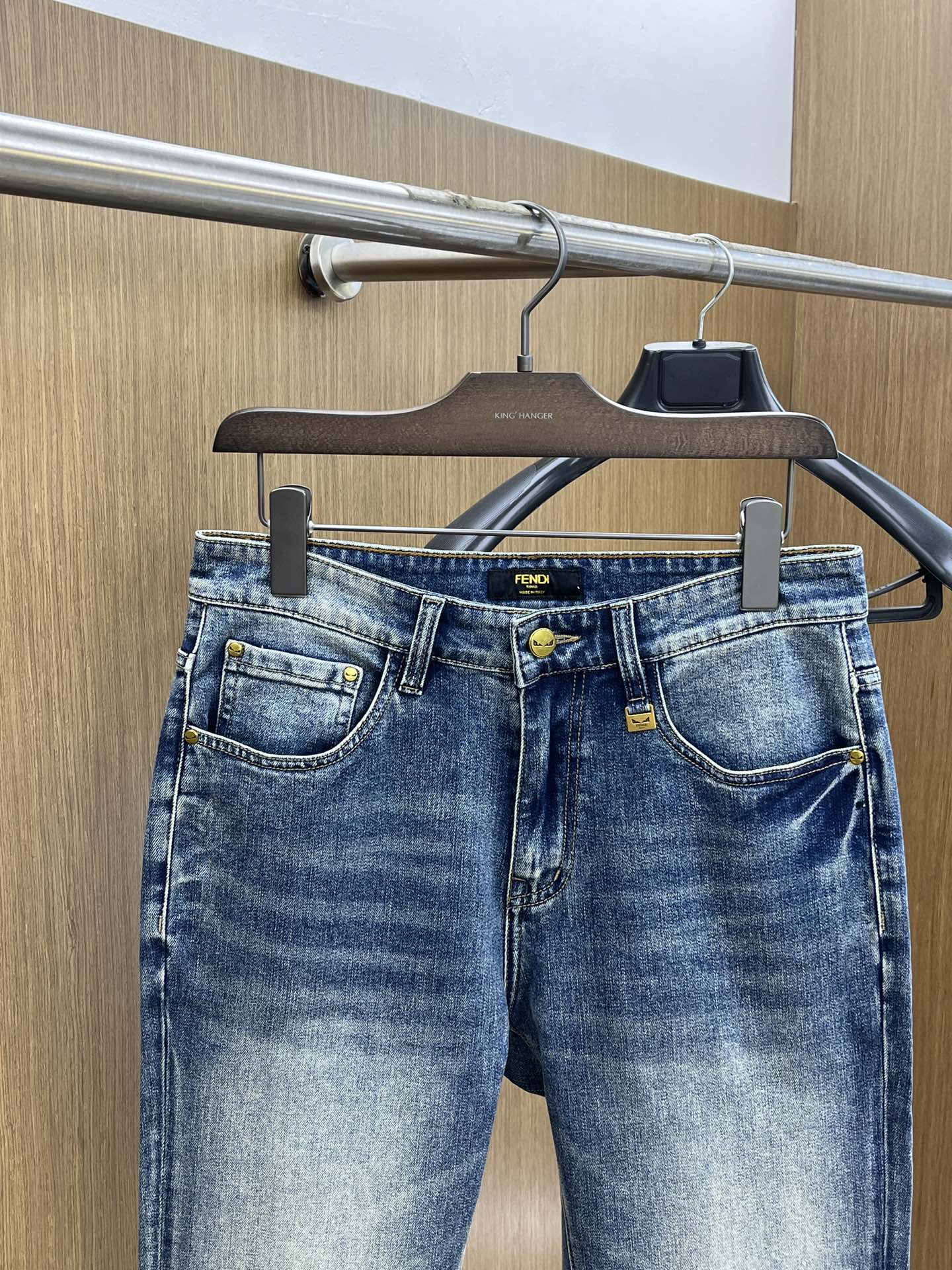 新品 FD 🔥🔥高端定制、2025早春最新款牛仔裤 柜台同步发售 原版定制复刻 客供五金辅料 原单品质 