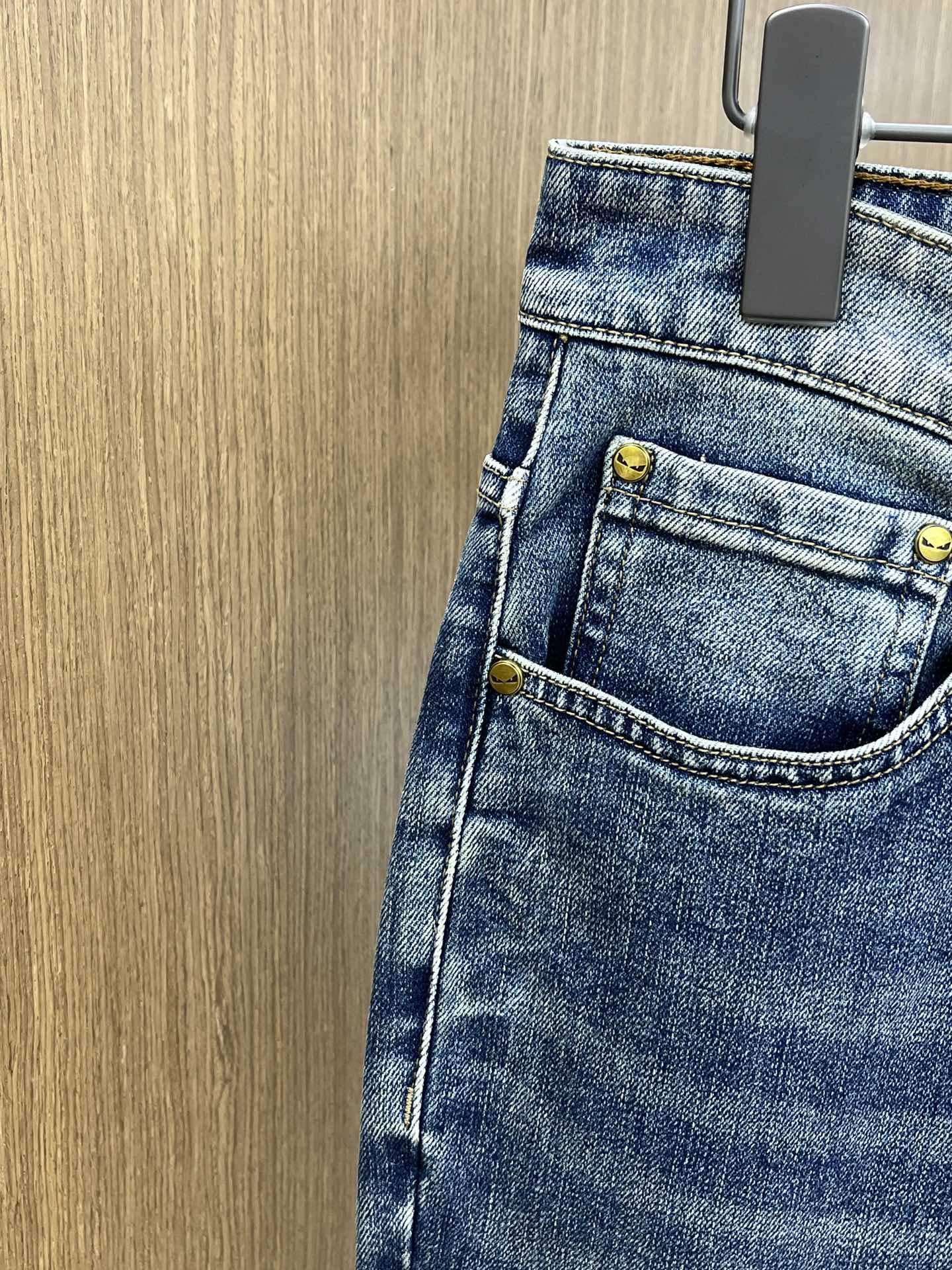 新品 FD 🔥🔥高端定制、2025早春最新款牛仔裤 柜台同步发售 原版定制复刻 客供五金辅料 原单品质 