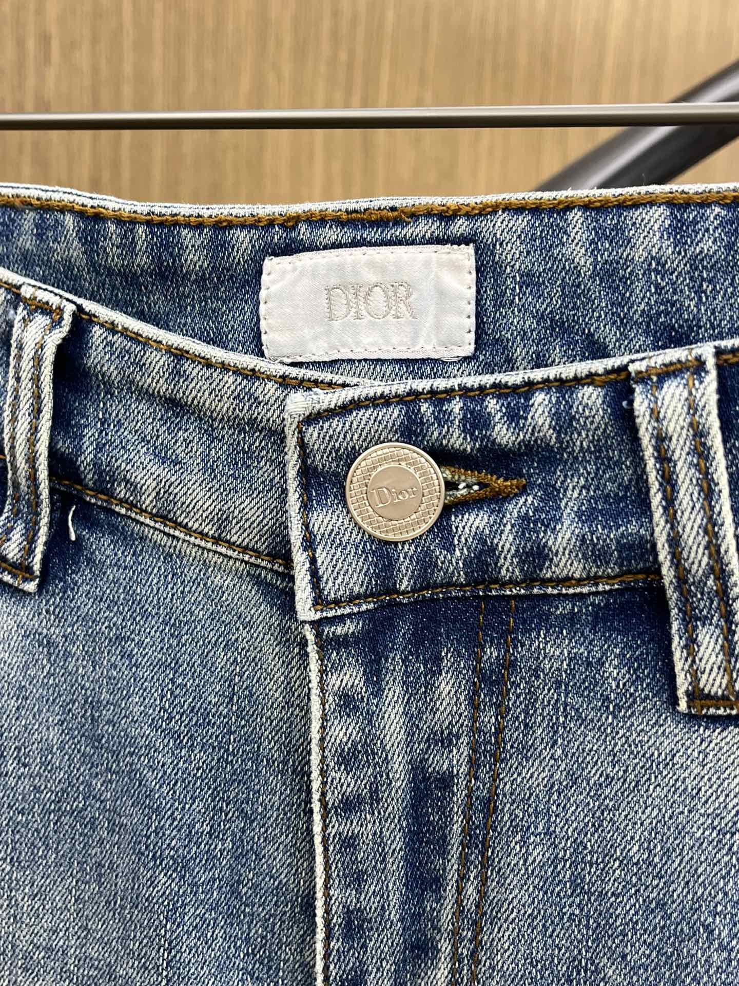 新品 CD 🔥🔥高端定制、2025早春最新款牛仔裤 柜台同步发售 原版定制复刻 客供五金辅料 原单品质 