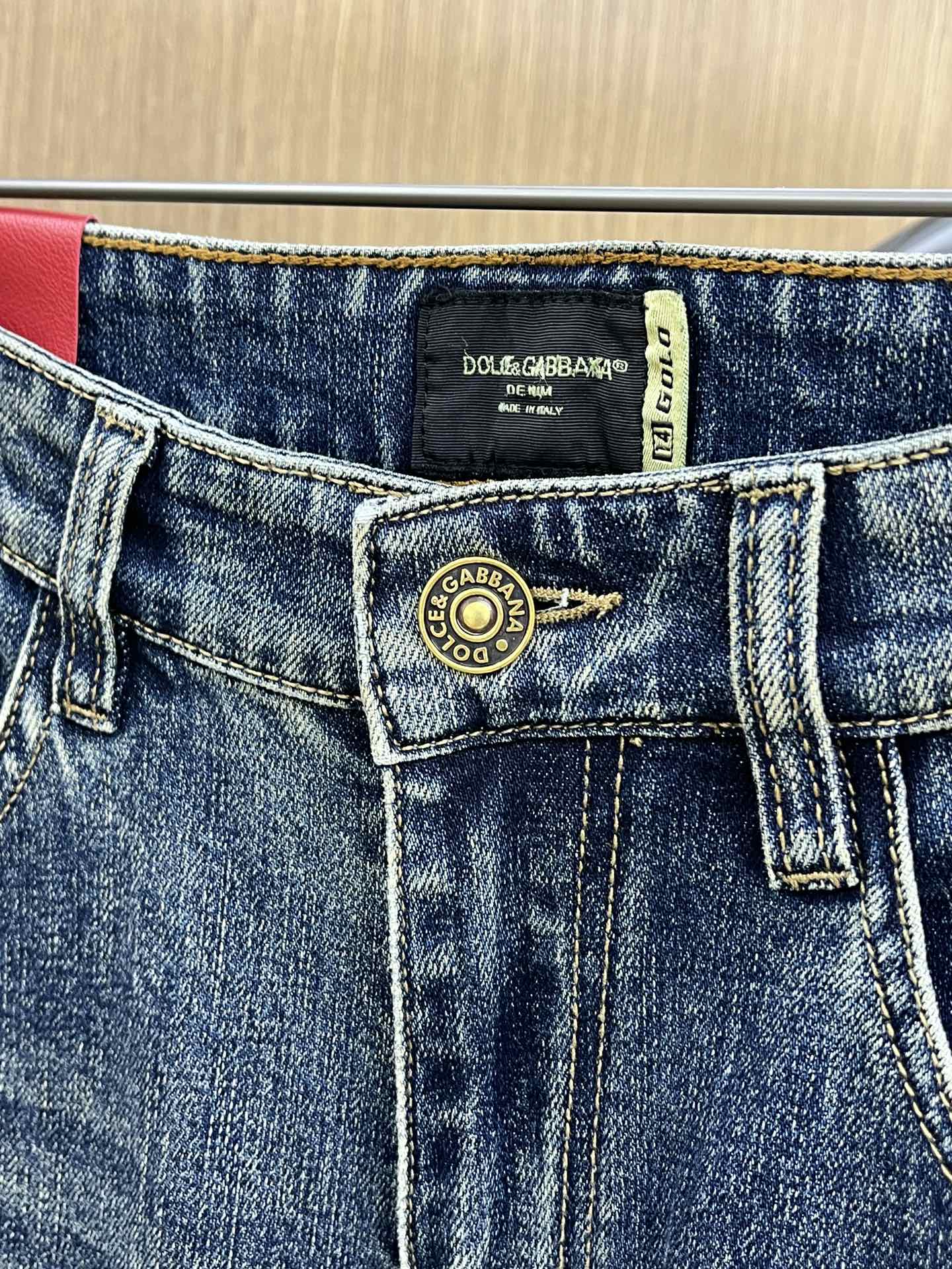 新品 DG 🔥🔥高端定制、2025早春最新款牛仔裤 柜台同步发售 原版定制复刻 客供五金辅料 原单品质 