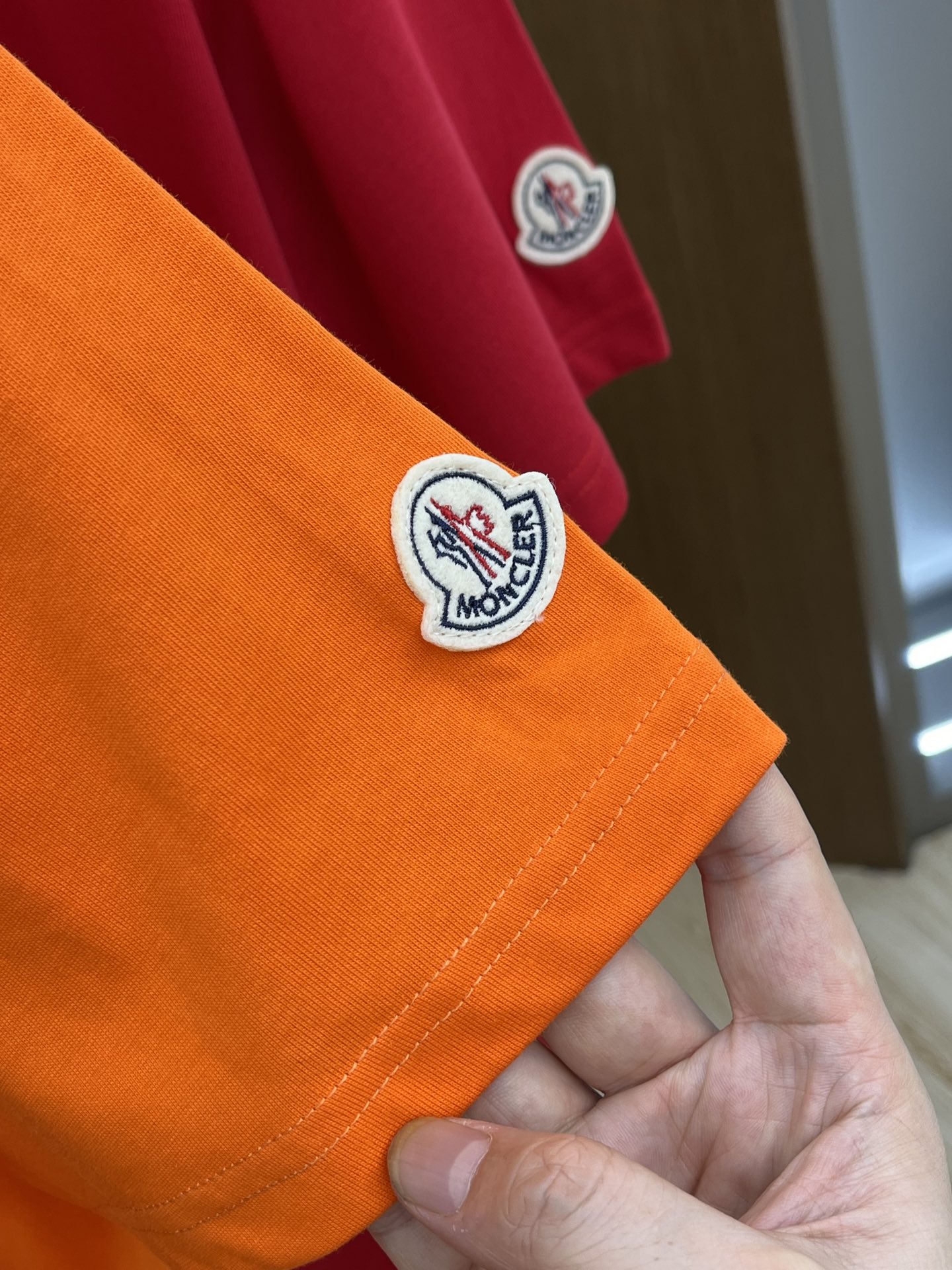 新品 Mon 🔥🔥春夏新款男女同款👫短袖圆领T恤，极具个性高级风，标志logo印花工艺设计！定制纯棉面料