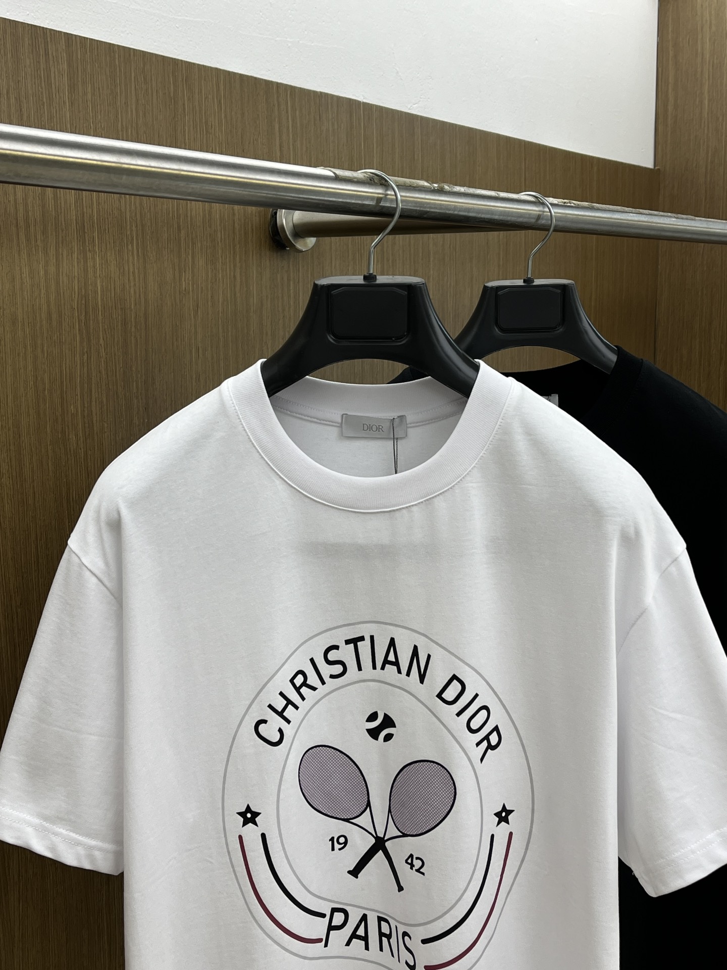 新品 CD 🔥🔥春夏新款男女同款👫短袖圆领T恤，极具个性高级风，标志logo印花工艺设计！定制纯棉面料！