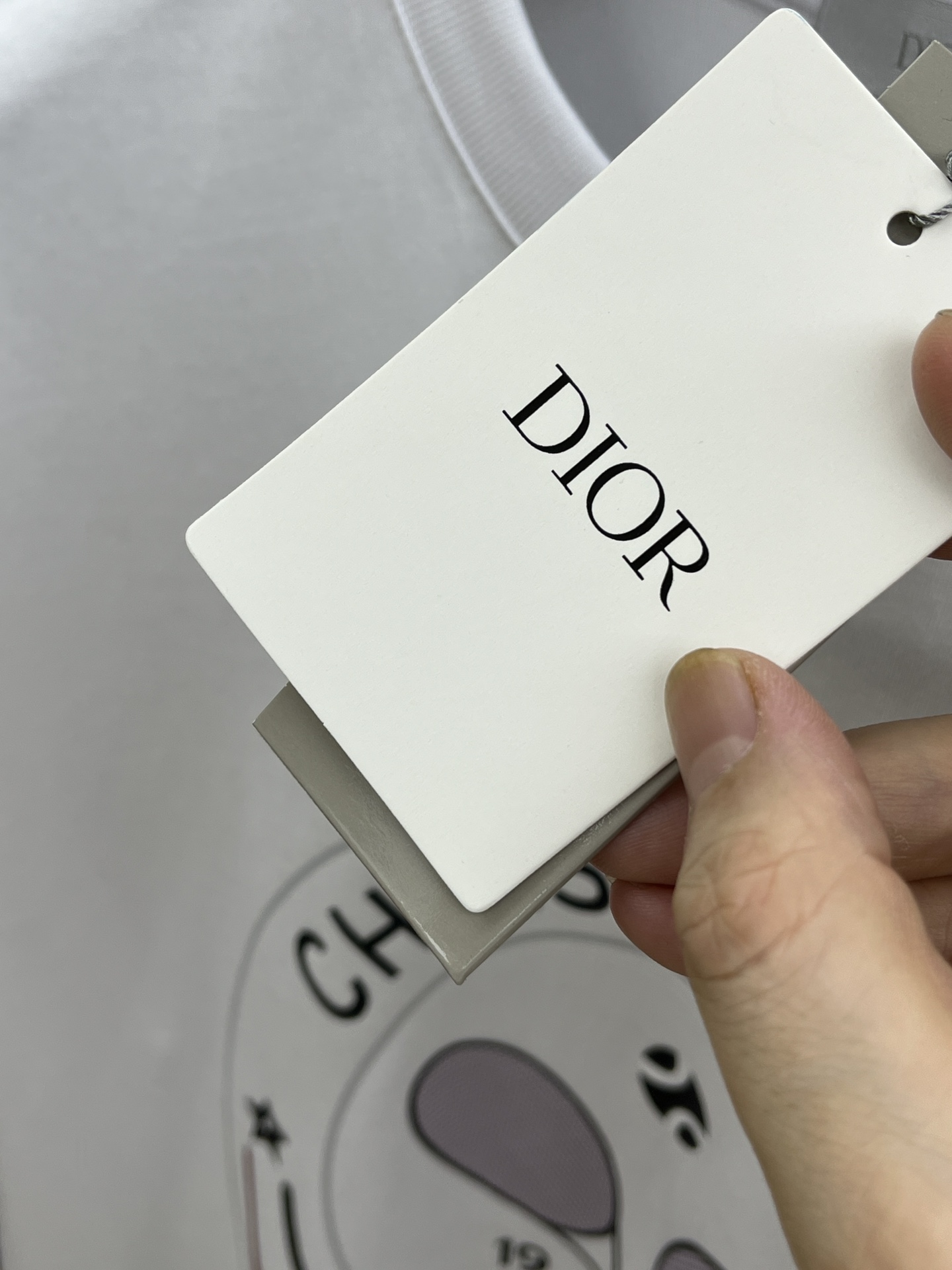 新品 CD 🔥🔥春夏新款男女同款👫短袖圆领T恤，极具个性高级风，标志logo印花工艺设计！定制纯棉面料！