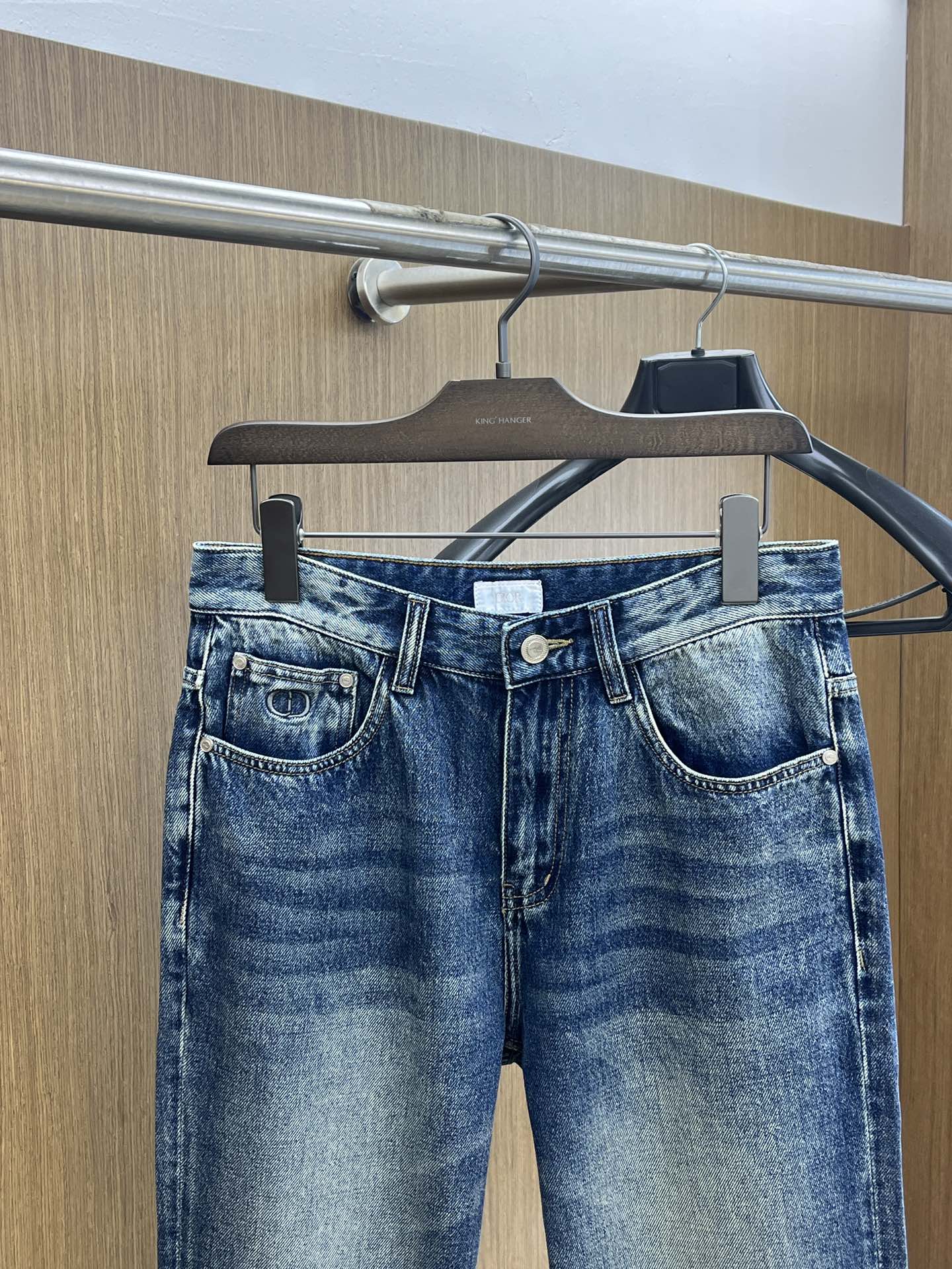 新品 CD 🔥🔥高端定制、2025早春最新款牛仔裤 柜台同步发售 原版定制复刻 客供五金辅料 原单品质 