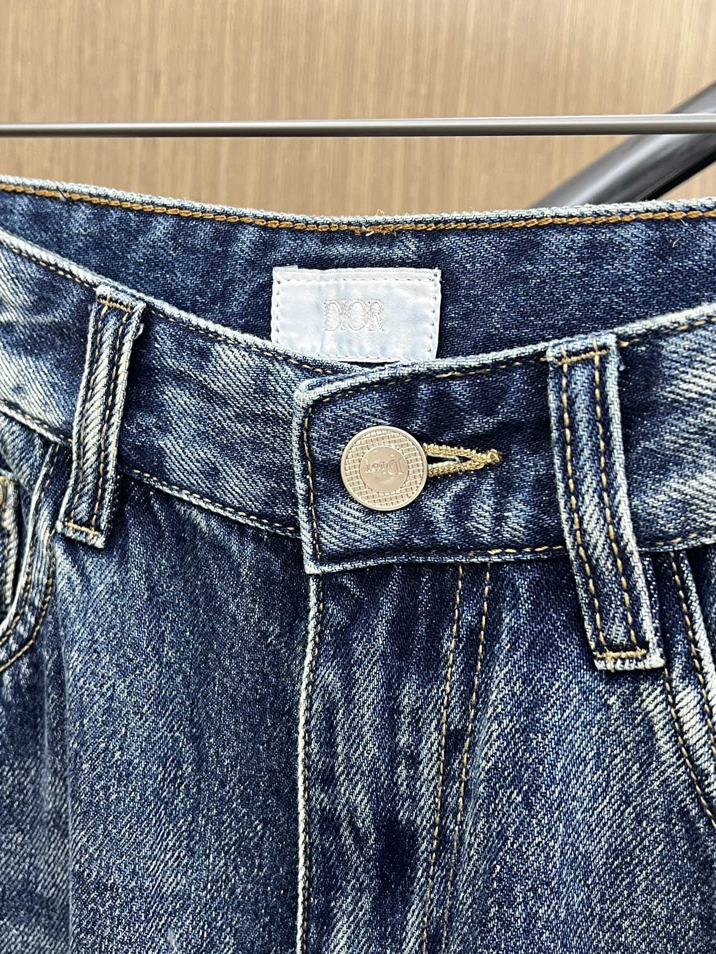 新品 CD 🔥🔥高端定制、2025早春最新款牛仔裤 柜台同步发售 原版定制复刻 客供五金辅料 原单品质 