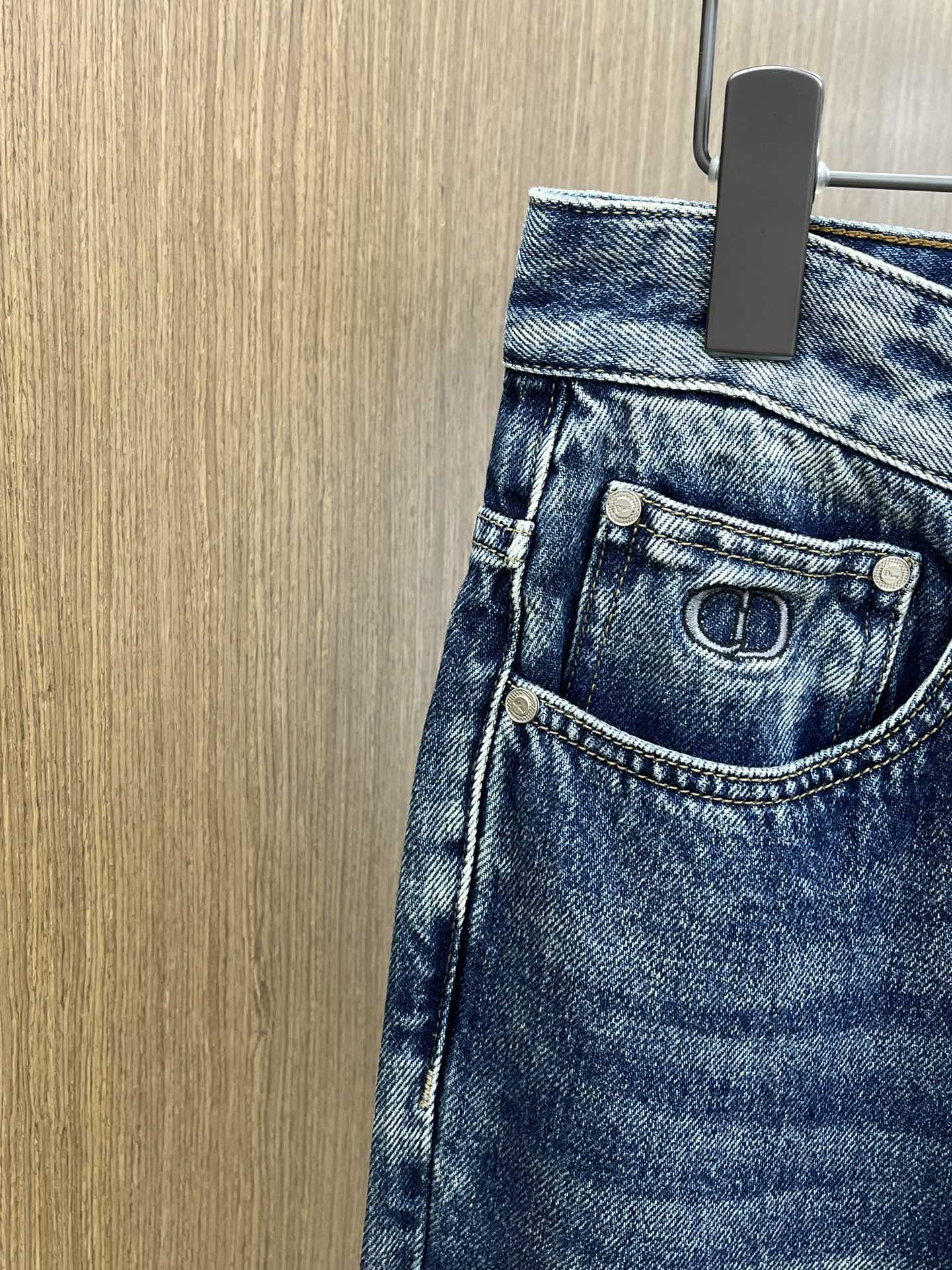 新品 CD 🔥🔥高端定制、2025早春最新款牛仔裤 柜台同步发售 原版定制复刻 客供五金辅料 原单品质 