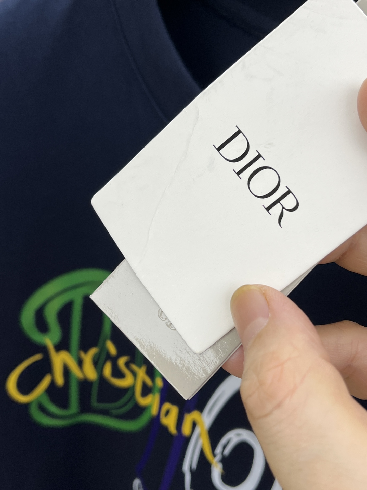 新品 CD 🔥🔥春夏新款男女同款👫短袖圆领T恤，极具个性高级风，标志logo印花工艺设计！定制纯棉面料！