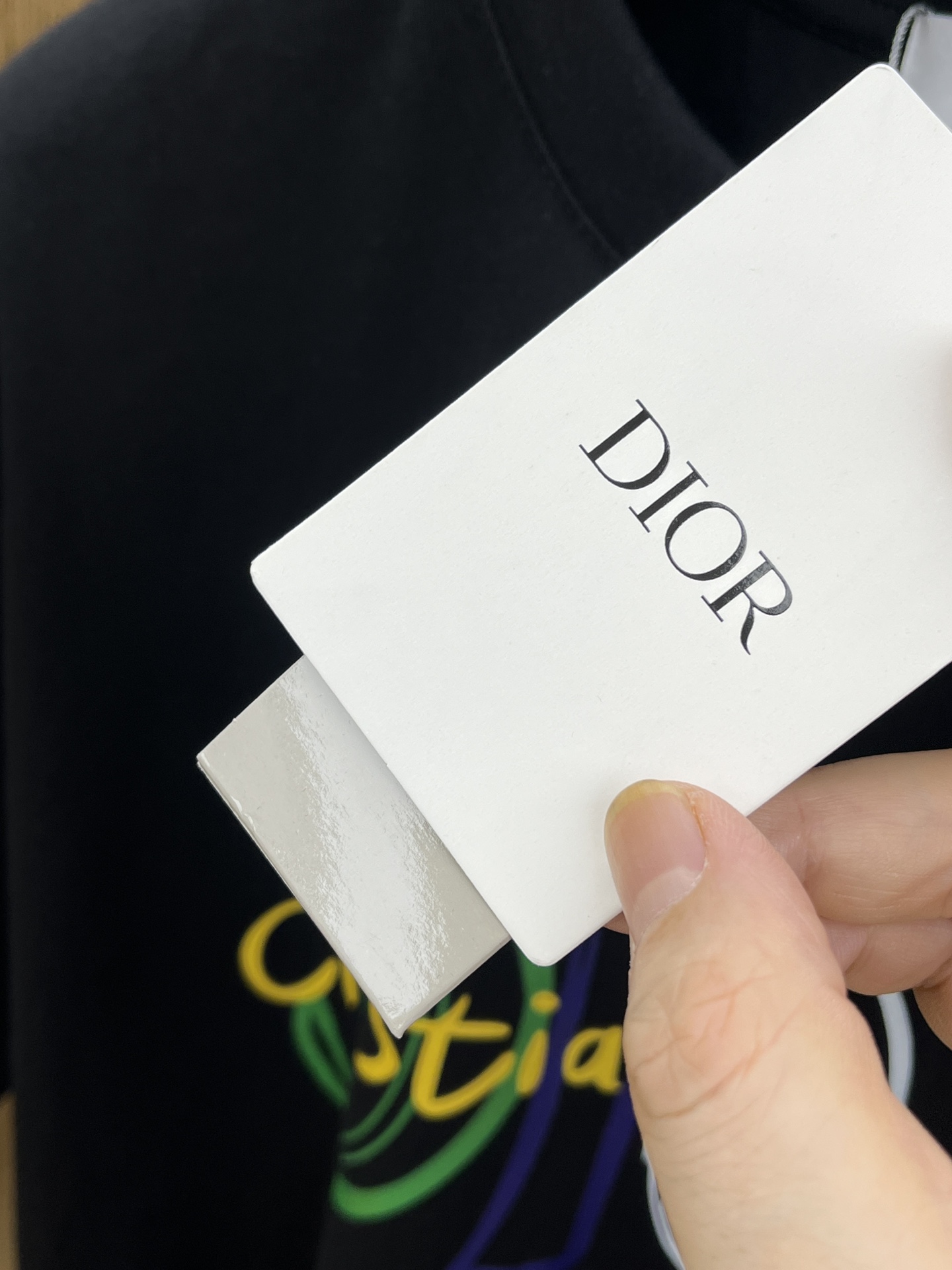 新品 CD 🔥🔥春夏新款男女同款👫短袖圆领T恤，极具个性高级风，标志logo印花工艺设计！定制纯棉面料！