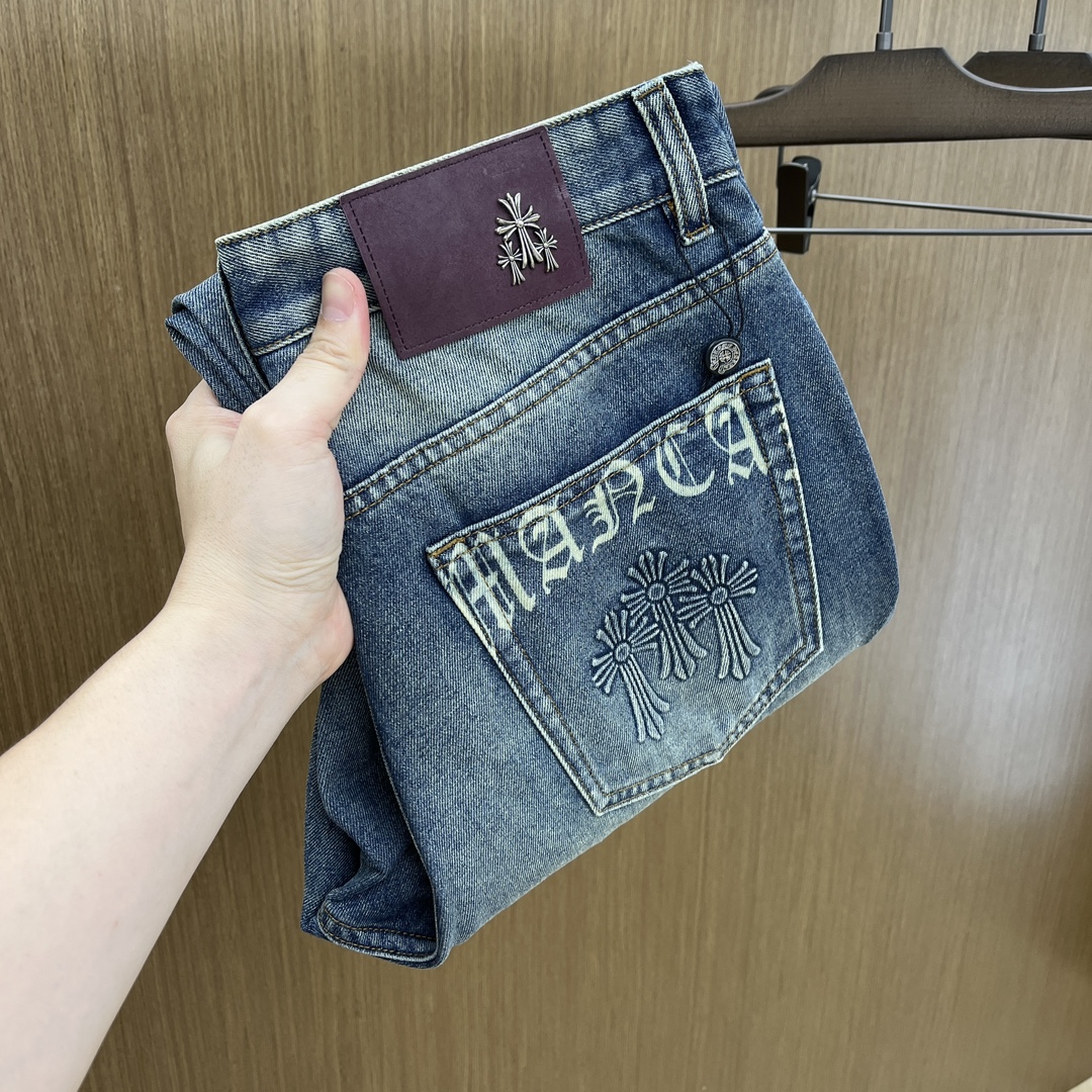 NO:460940,New Ch high-end custom quality 25SS early autumn latest original single jeans available at the counter simultaneously Original customized reproduction Customer-supplied hardware accessories Original single quality Imported denim fabric heavy-duty washing FDL fine workmanship and excellent upper body, preferred single product SIZE: 29-38 35, jeans, alexander wang19860909新款 Ch 高端定制品质 25SS早秋最新款原单牛仔裤 柜台同步发售 原版定制复刻 客供五金辅料 原单品质 进口牛仔面料重工洗水 做工走线精细 fdl上身绝佳,优选单品 SIZE:29-38有35,,jeans,alexander wang,Men's clothing