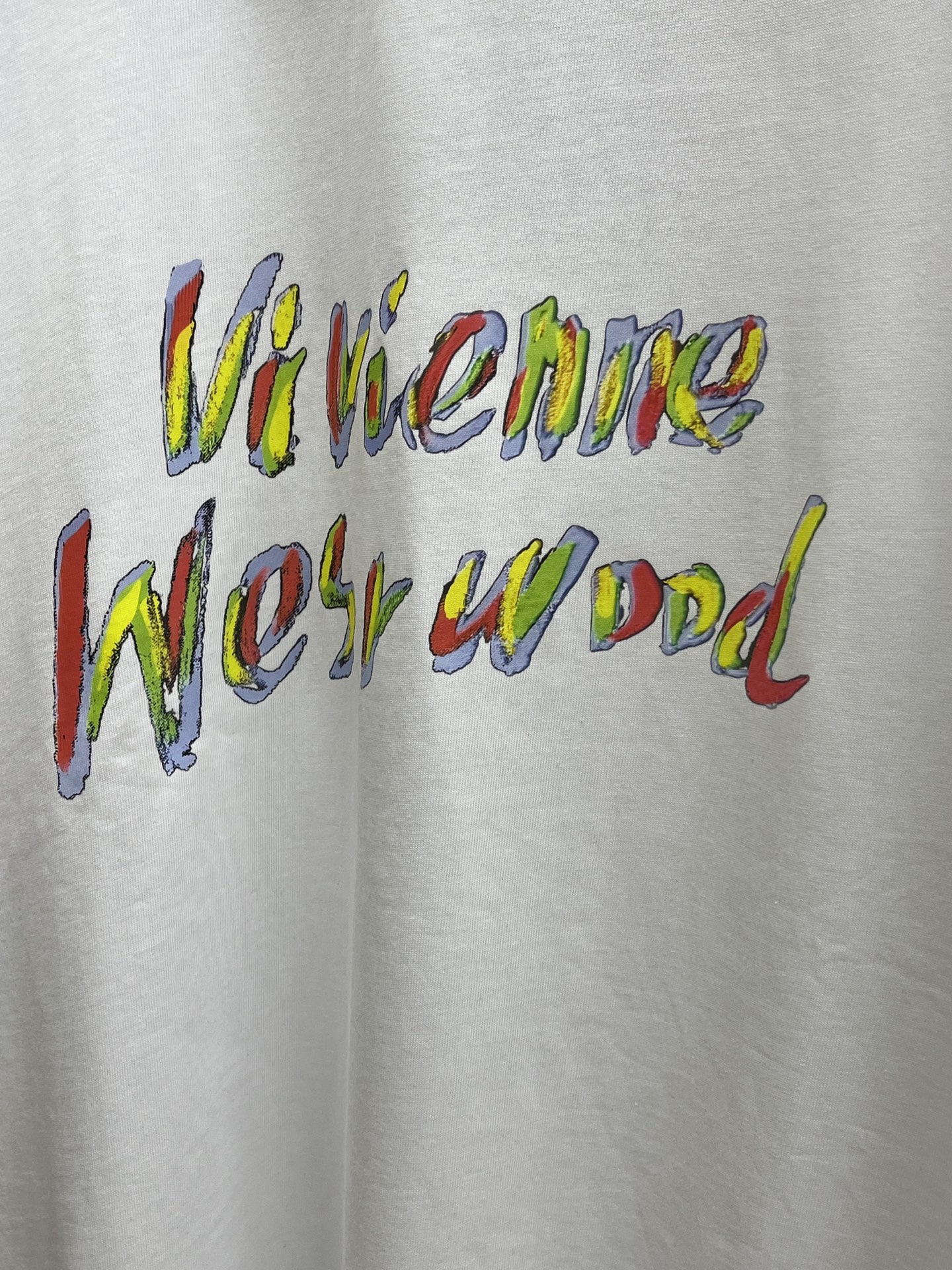 新品 VW 🔥春夏新款男女同款👫短袖圆领T恤，极具个性高级风，标志logo印花工艺设计！定制纯棉面料！一