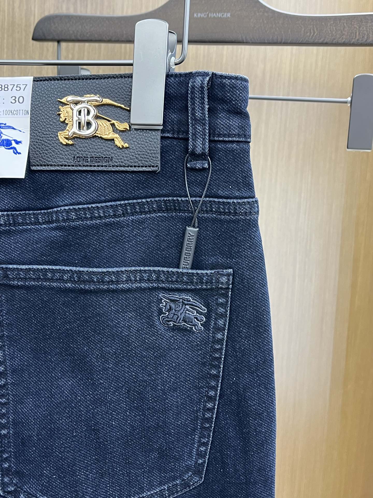 秋冬 BBR 🔥🔥高端定制、25SS秋冬最新款牛仔裤 柜台同步发售 进口固色面料 原版定制复刻 客供五金