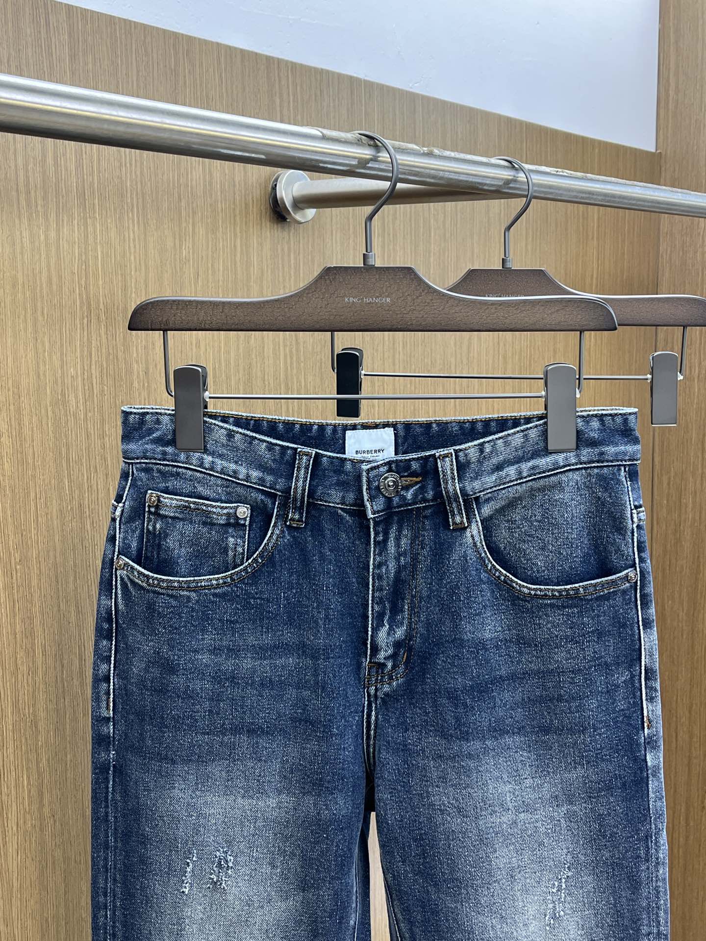 新品 BBR 🔥🔥高端定制、2025早春最新款牛仔裤 柜台同步发售 原版定制复刻 客供五金辅料 原单品质