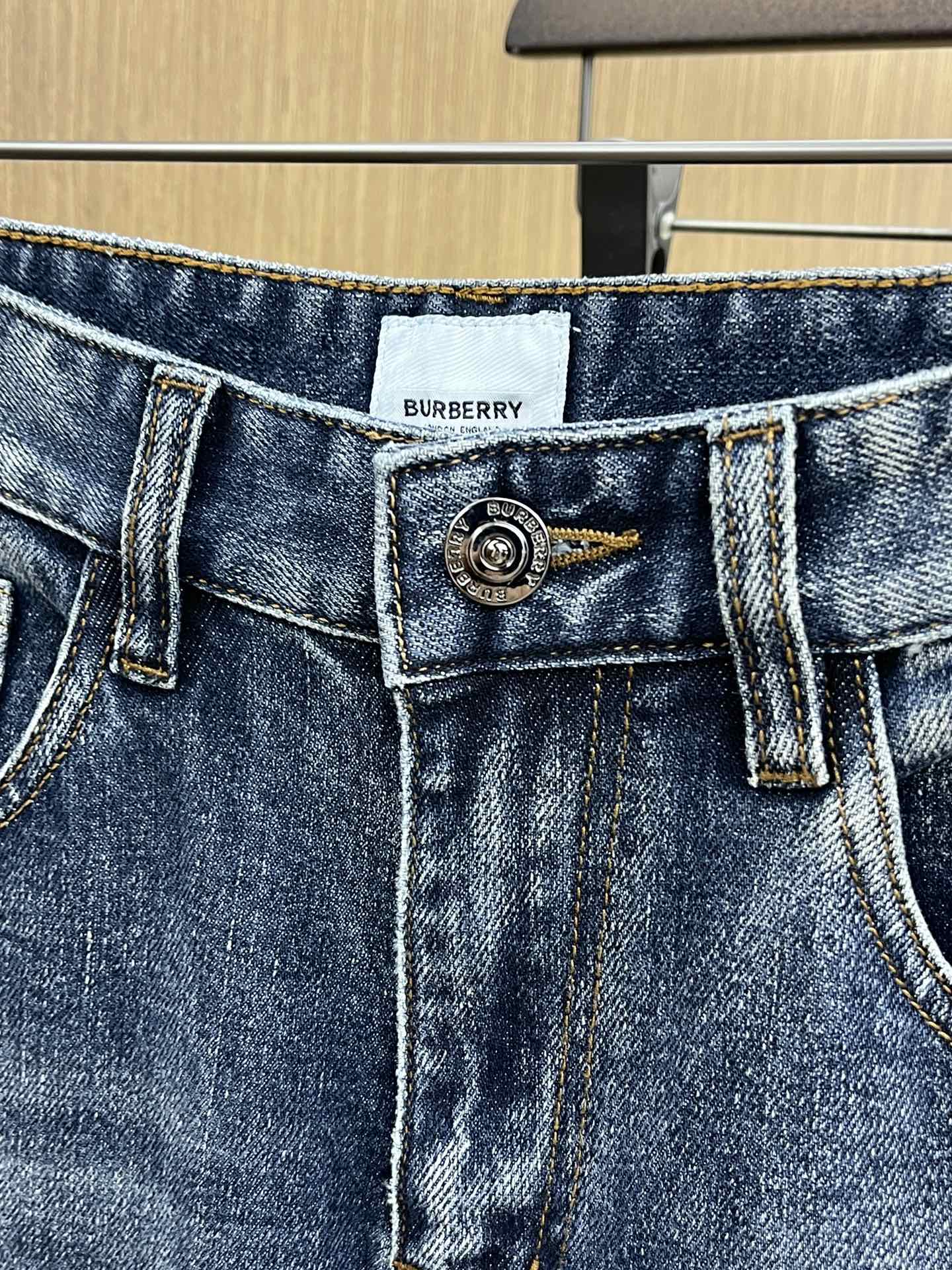 新品 BBR 🔥🔥高端定制、2025早春最新款牛仔裤 柜台同步发售 原版定制复刻 客供五金辅料 原单品质