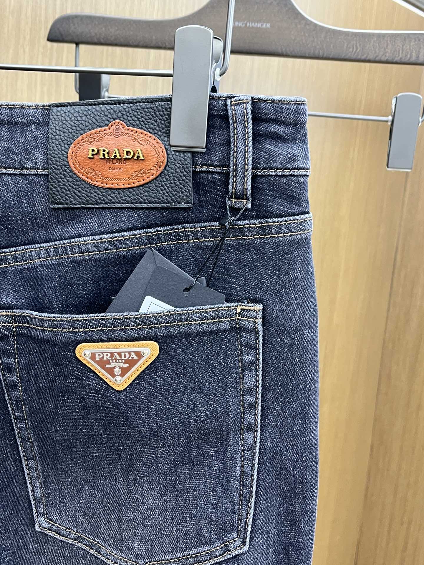 秋冬 PD 🔥🔥高端定制、25SS秋冬最新款牛仔裤 柜台同步发售 进口固色面料 原版定制复刻 客供五金辅