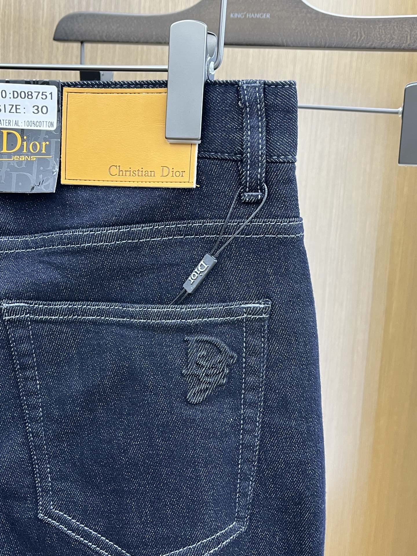 秋冬 CD 🔥🔥高端定制、25SS秋冬最新款牛仔裤 柜台同步发售 进口固色面料 原版定制复刻 客供五金辅