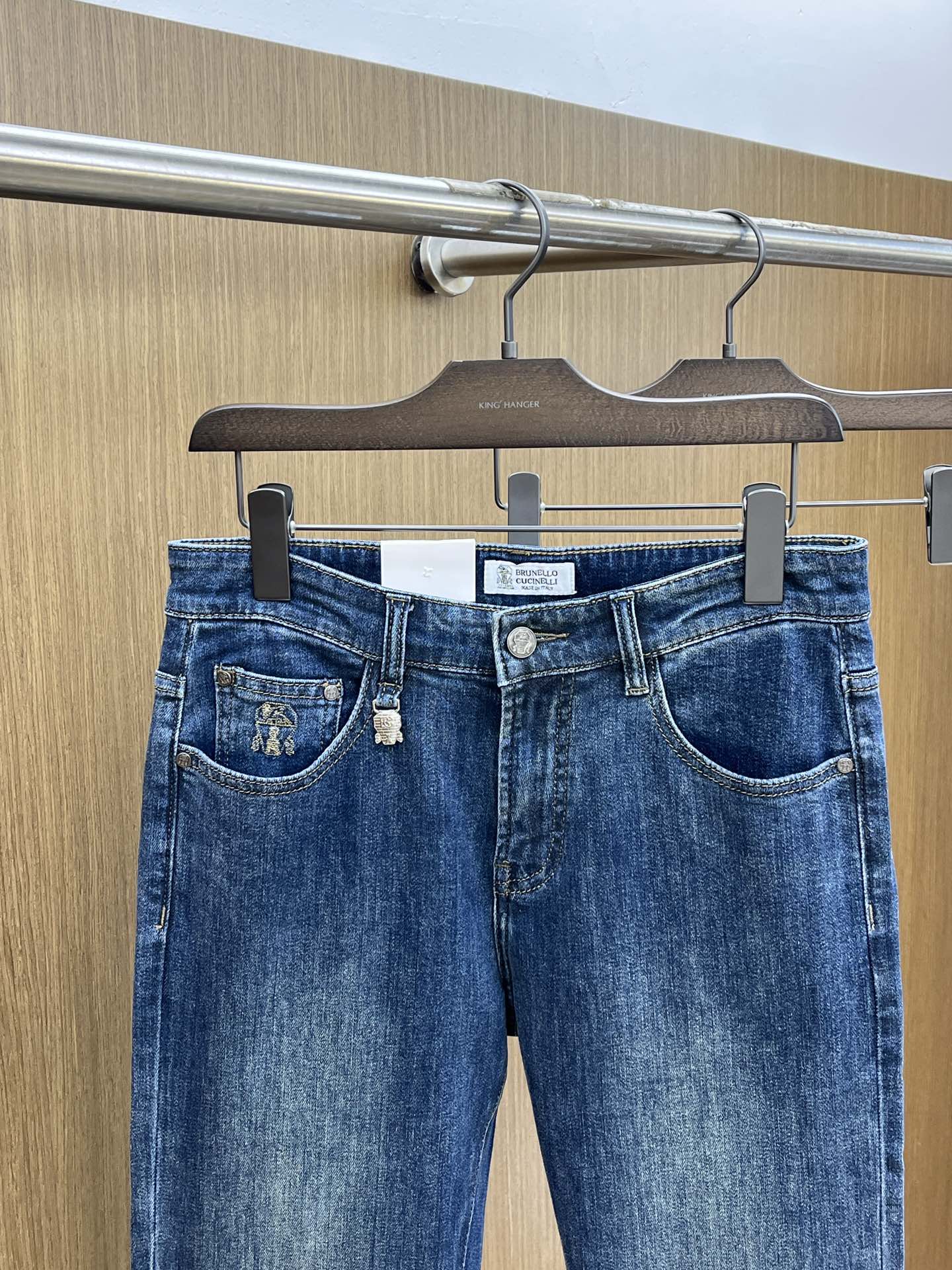 秋冬 BC 🔥🔥高端定制、25SS秋冬最新款牛仔裤 柜台同步发售 进口固色面料 原版定制复刻 客供五金辅