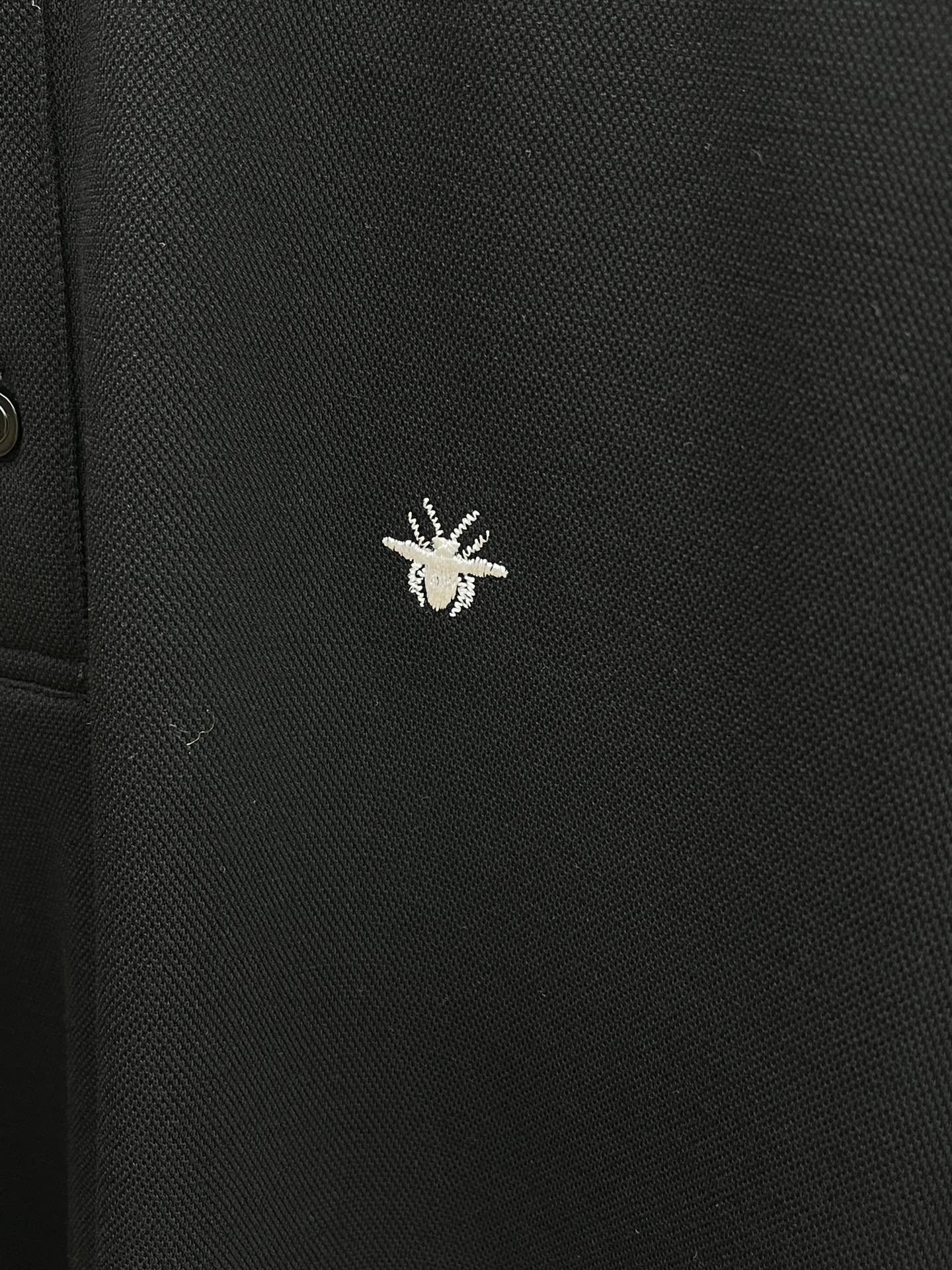 秋冬 CD 🔥秋冬DIOR经典小蜜蜂长袖 选用拉毛珠地棉 面料细腻柔软上身舒适 简约时尚 适配商务、fj