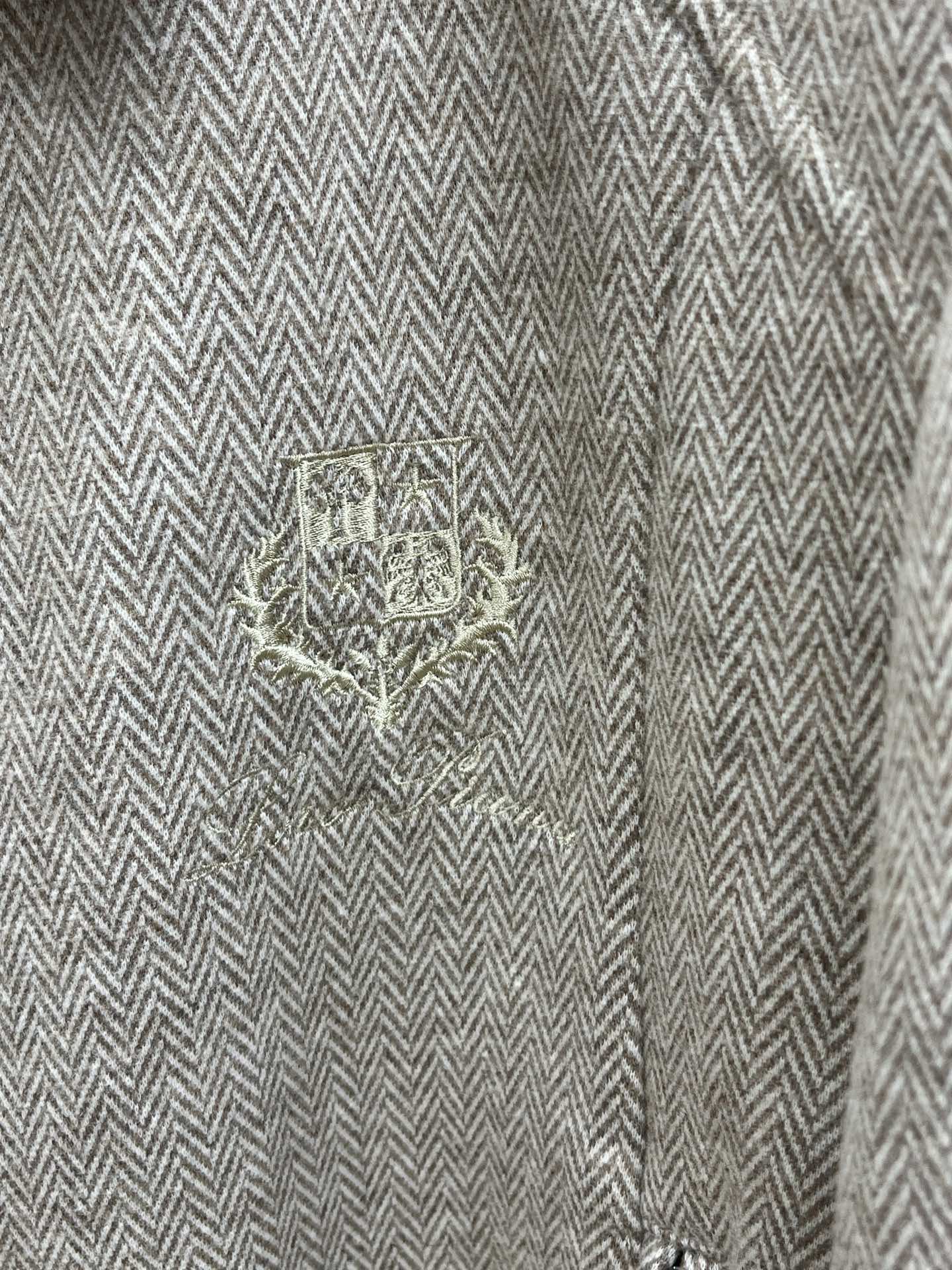 秋冬 lP🆕🔥秋冬新款老钱风羊毛夹克外套 两侧斜插袋、领口、袖口、下摆部分拼接配色羊毛针织罗纹 选用进口