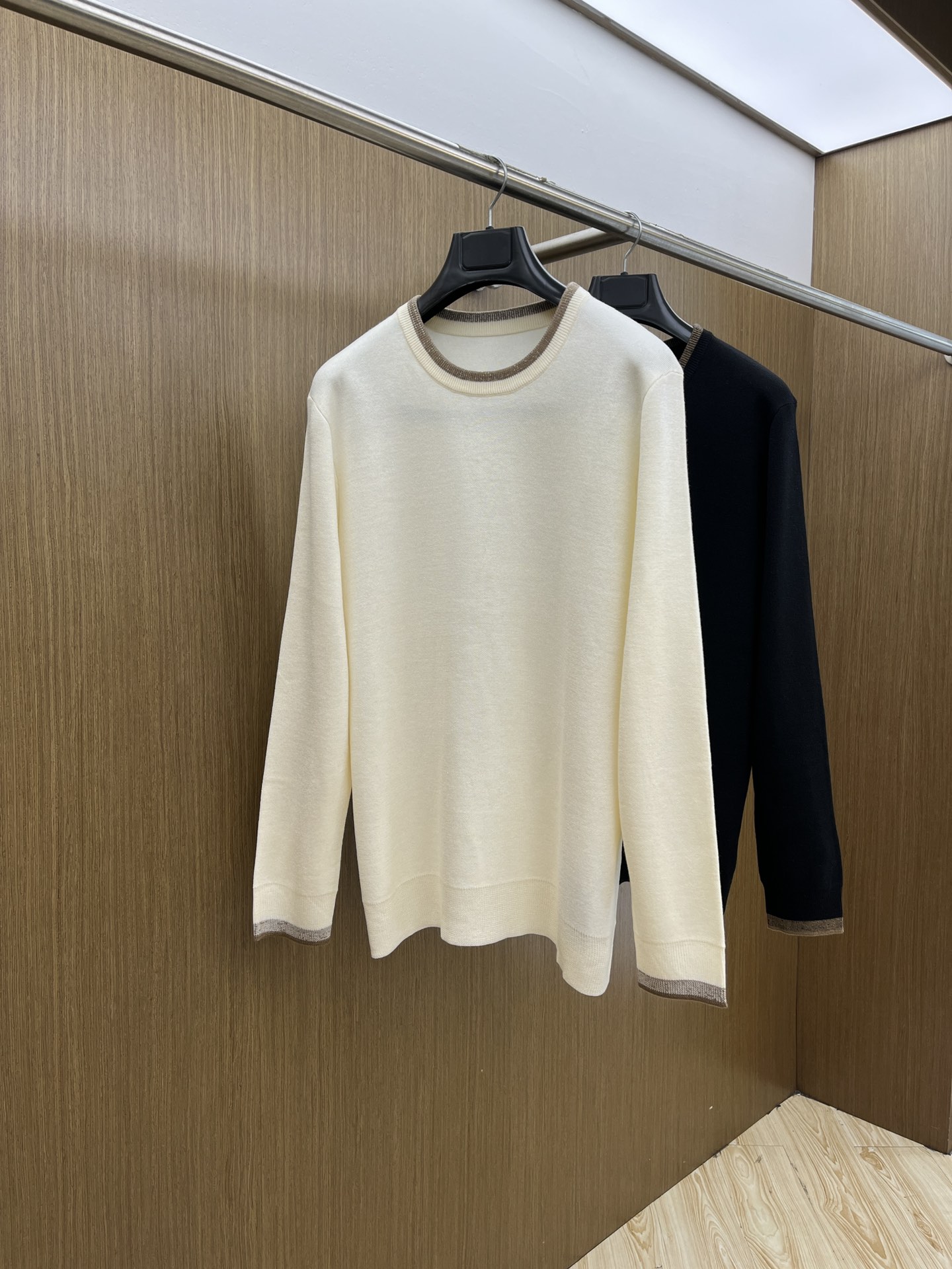 秋冬 Zz🔥官网秋冬Zegna羊毛针织衫 精致羊毛针织工艺 所有细节做工完美简约时尚 适配商务、fjj休