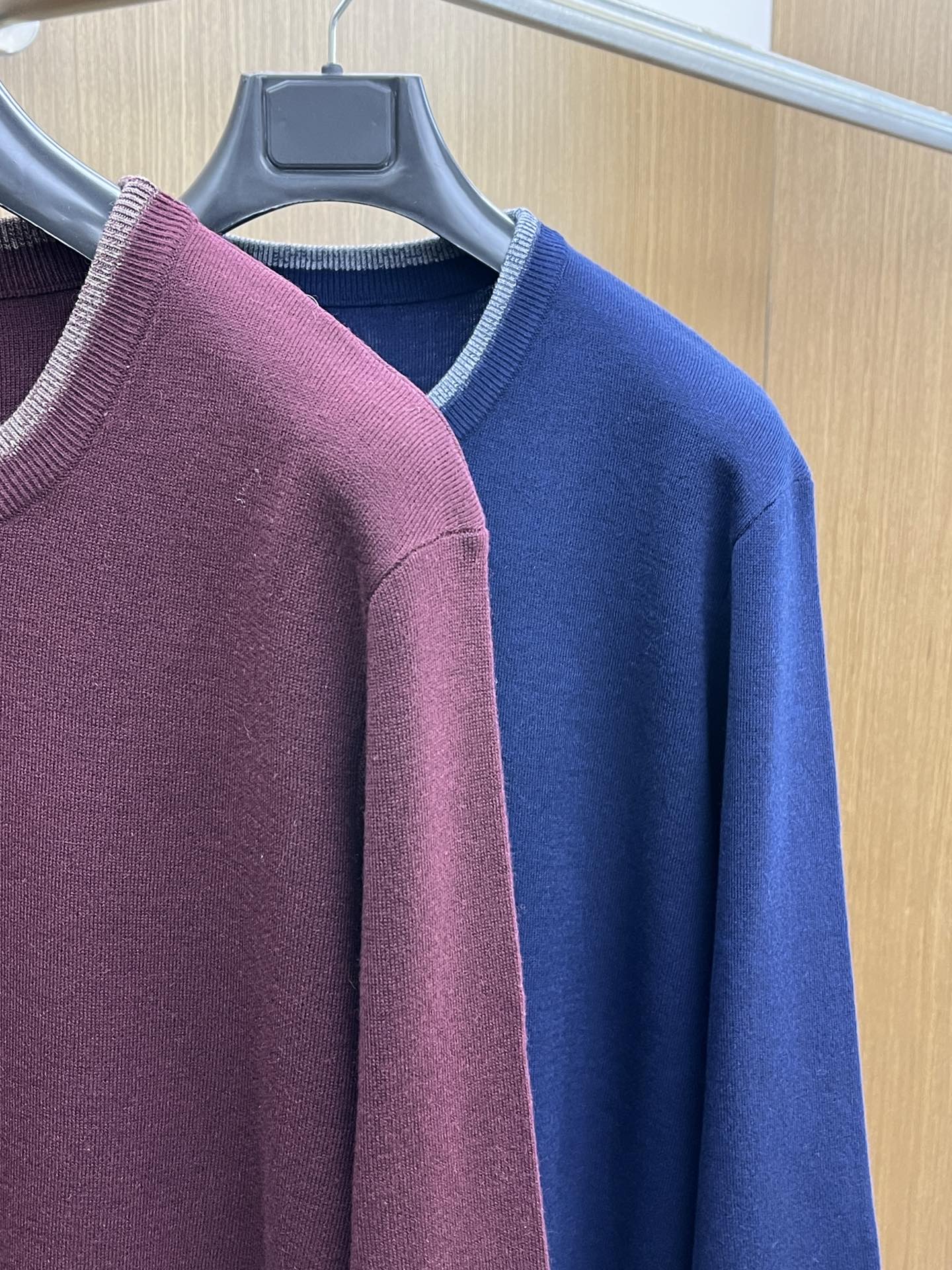 秋冬 Zz🔥官网秋冬Zegna羊毛针织衫 精致羊毛针织工艺 所有细节做工完美简约时尚 适配商务、fjj休